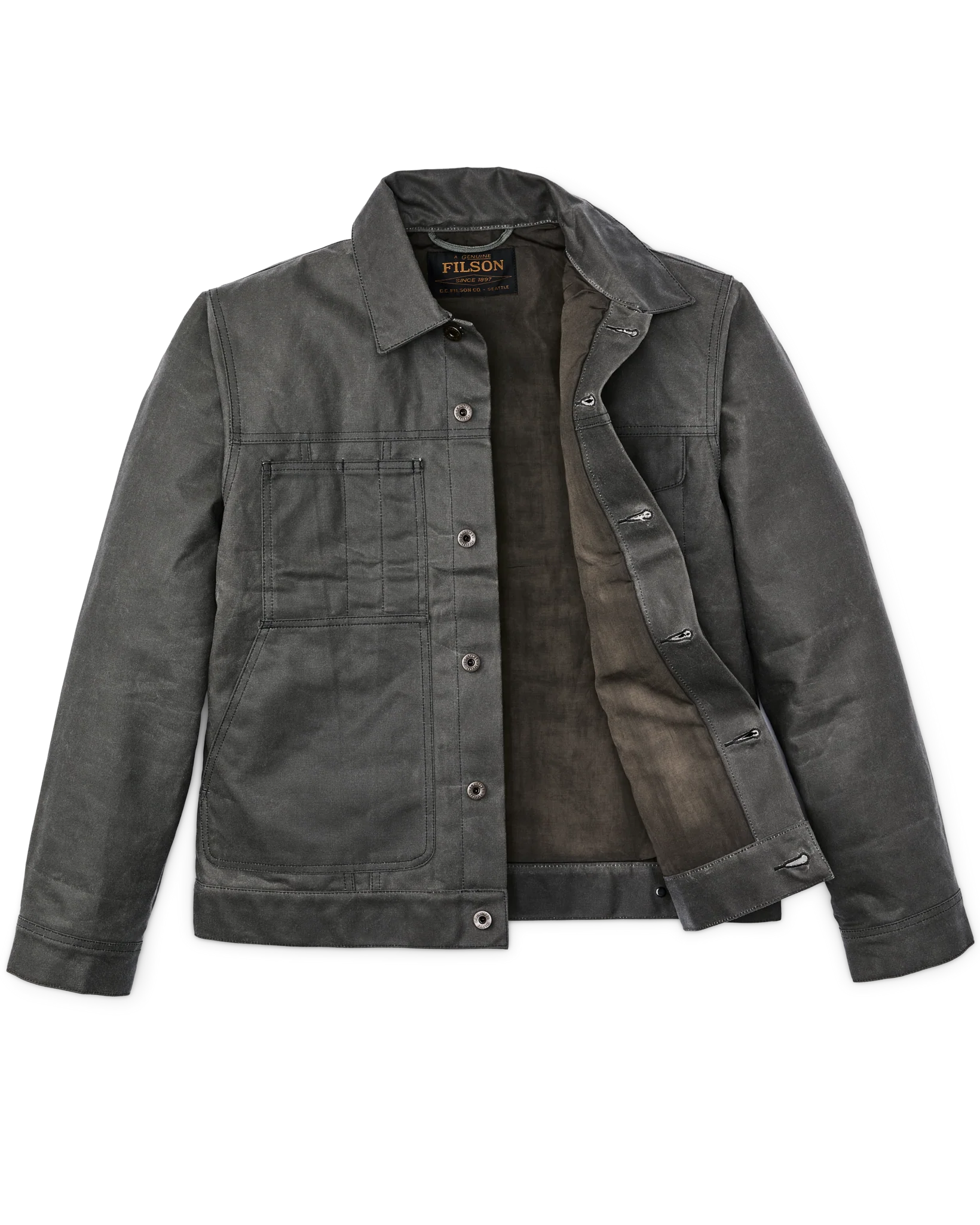 Tin Cloth Short Lined Cruiser Jacket - FILSON OUTLET