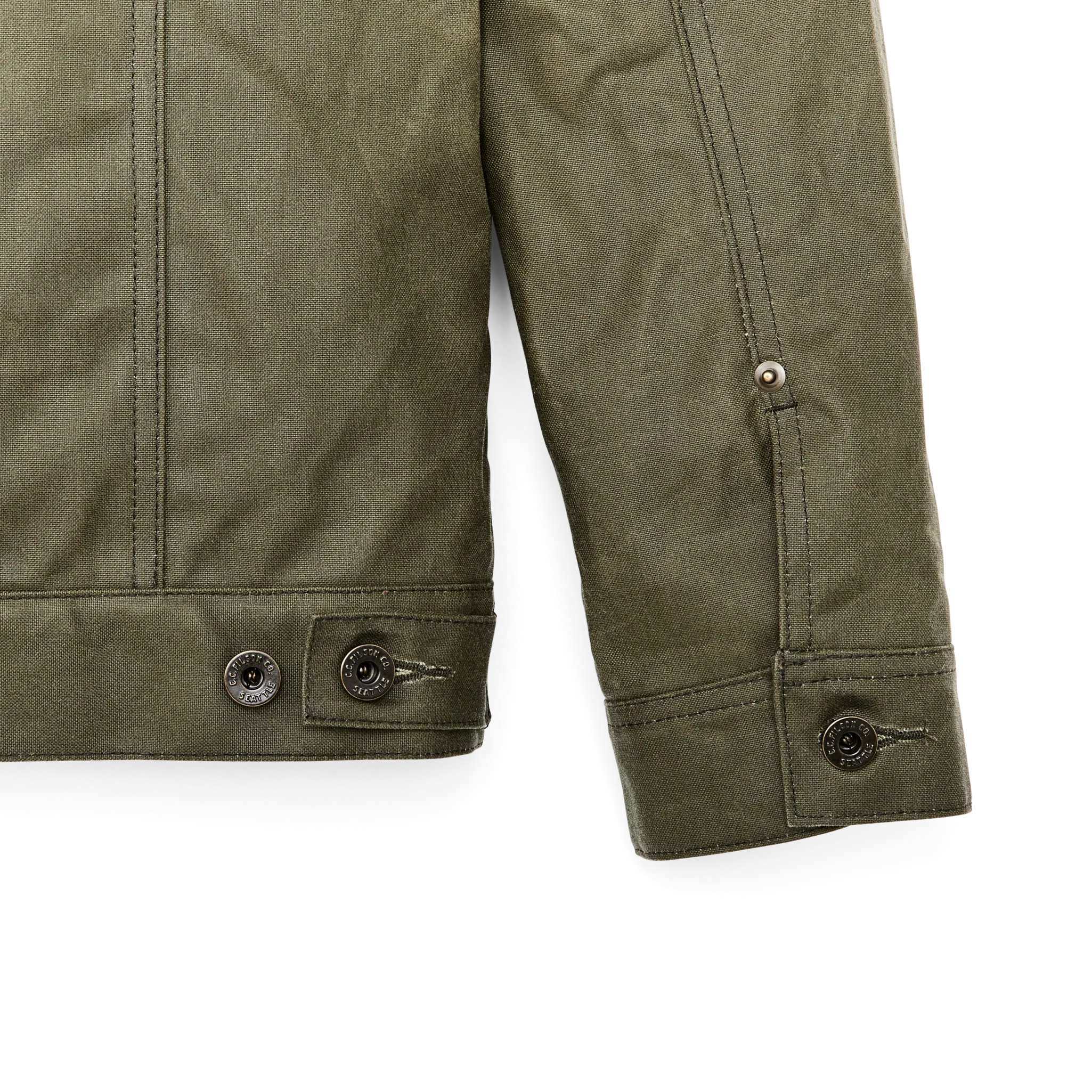 Tin Cloth Short Lined Cruiser Jacket - FILSON OUTLET