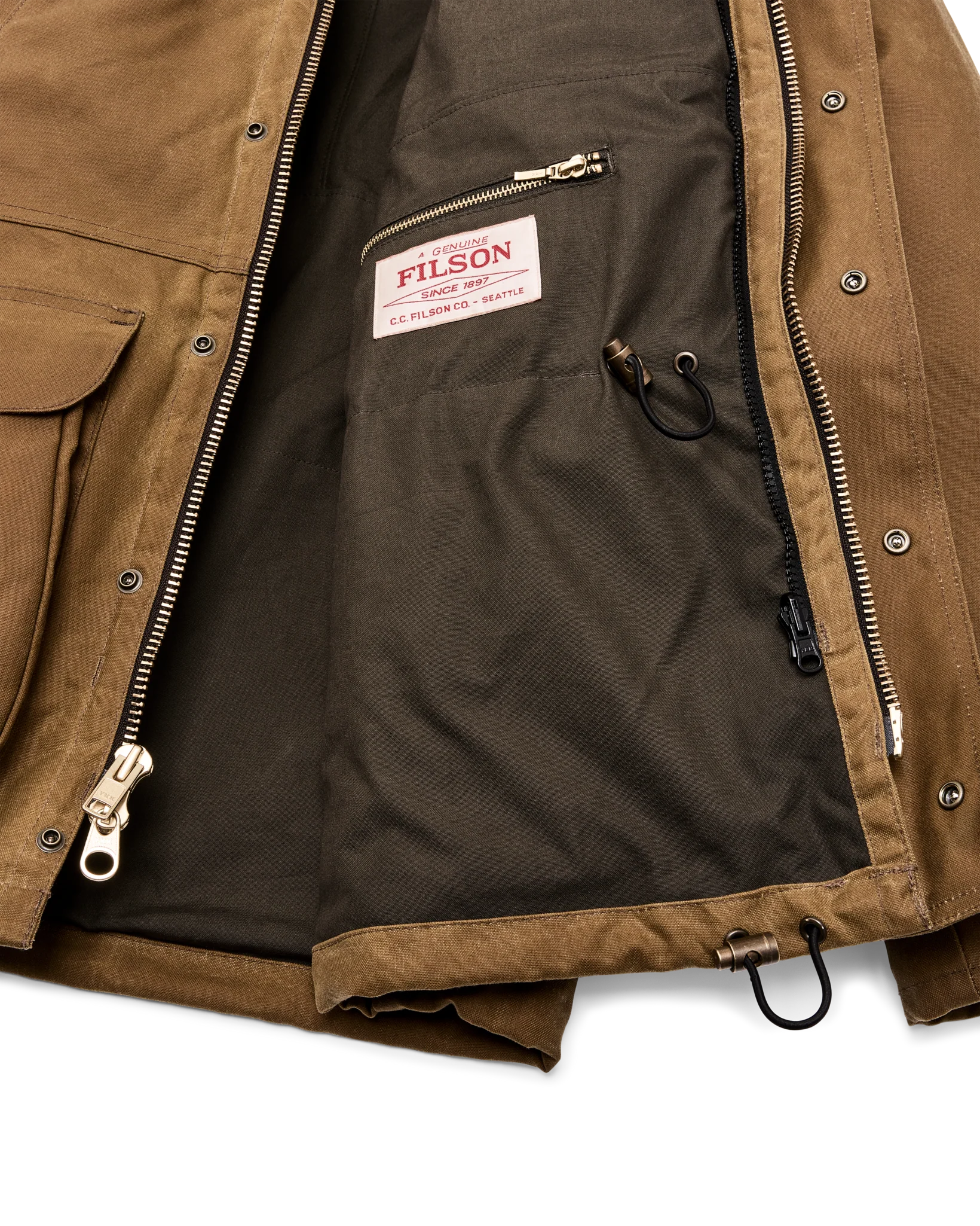 Lined Tin Cloth Field Jacket - FILSON OUTLET
