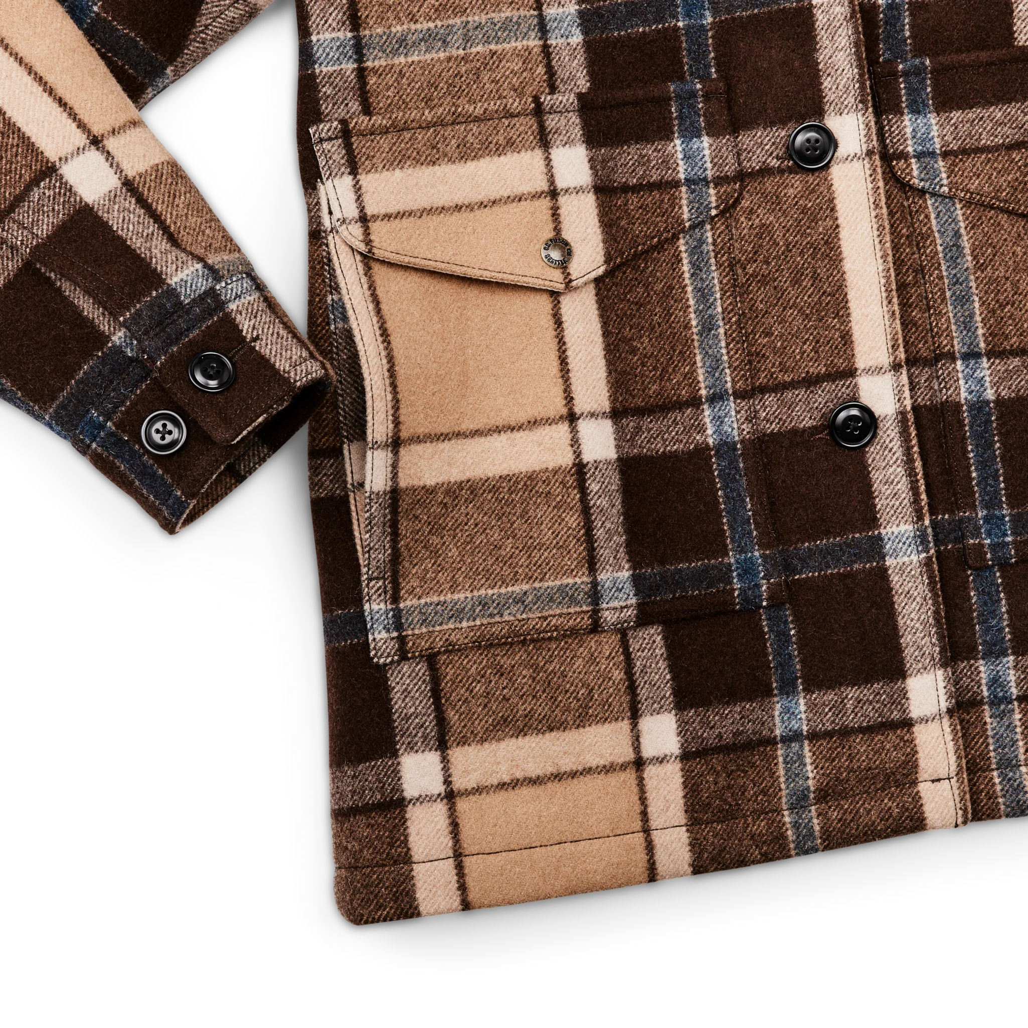 Women's Lined Wool Packer Coat - FILSON OUTLET