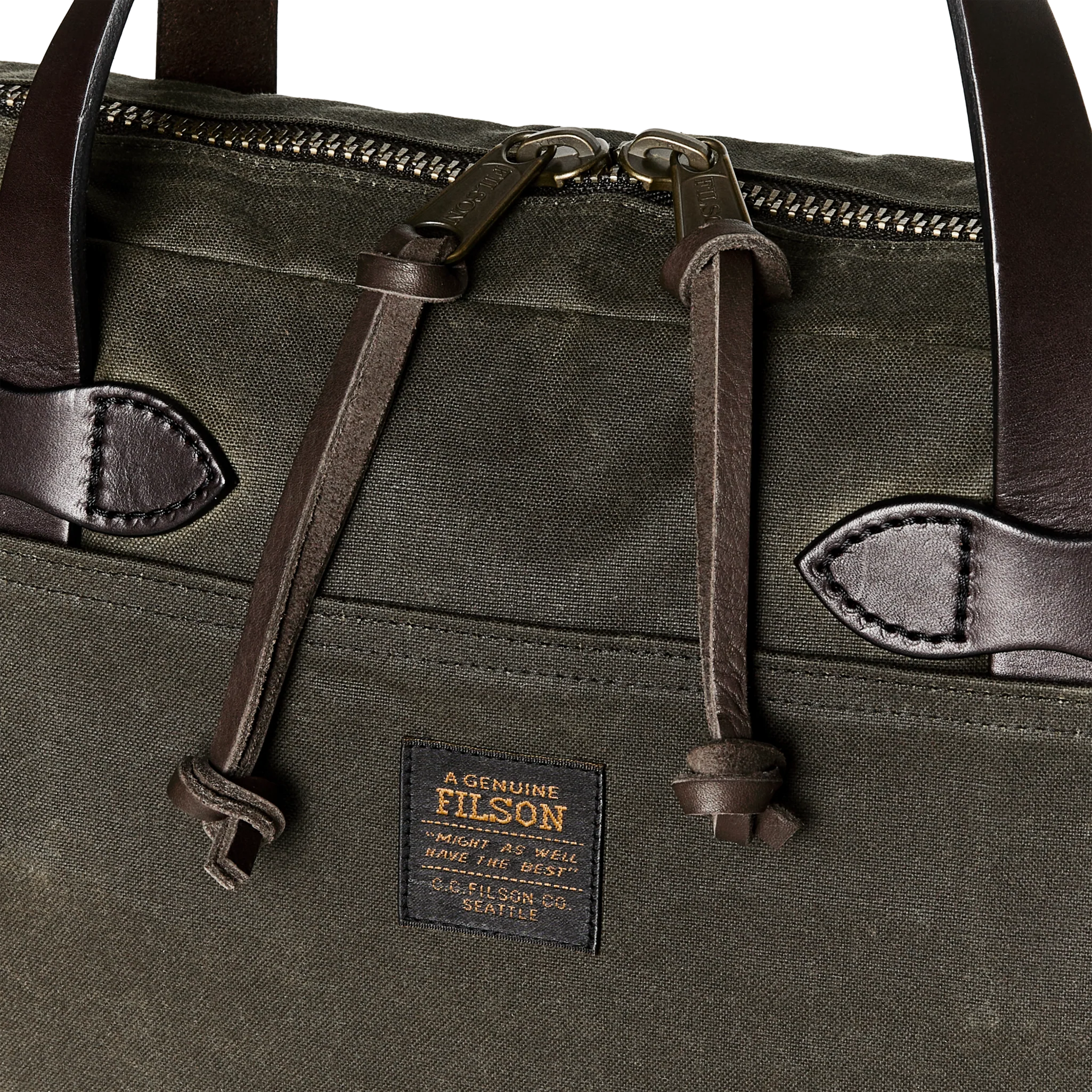 Tin Cloth Compact Briefcase - FILSON OUTLET