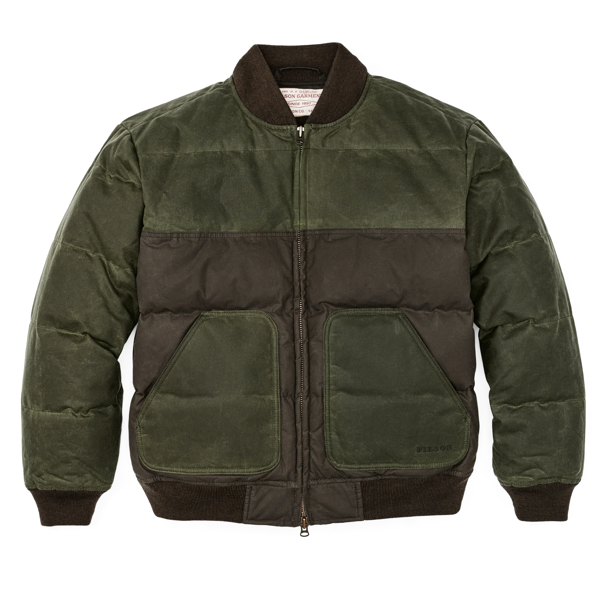 Down Bomber Jacket - FILSON OUTLET