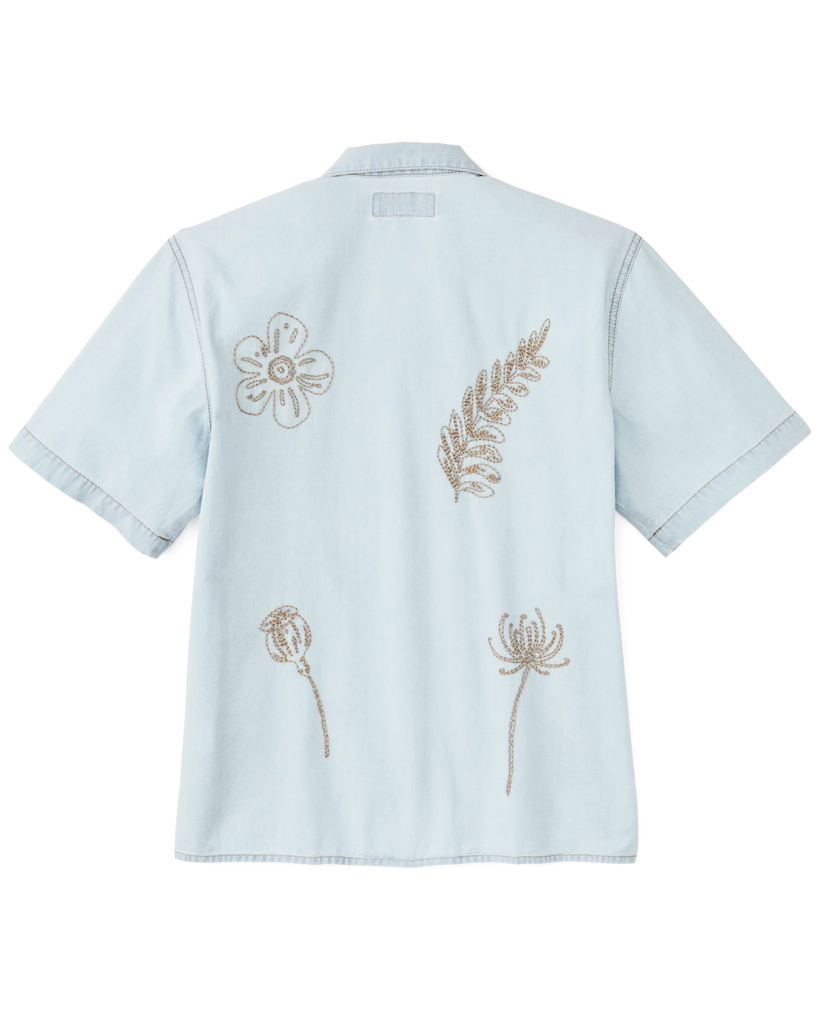 Women's Short Sleeve Embroidered Camp Shirt - FILSON OUTLET