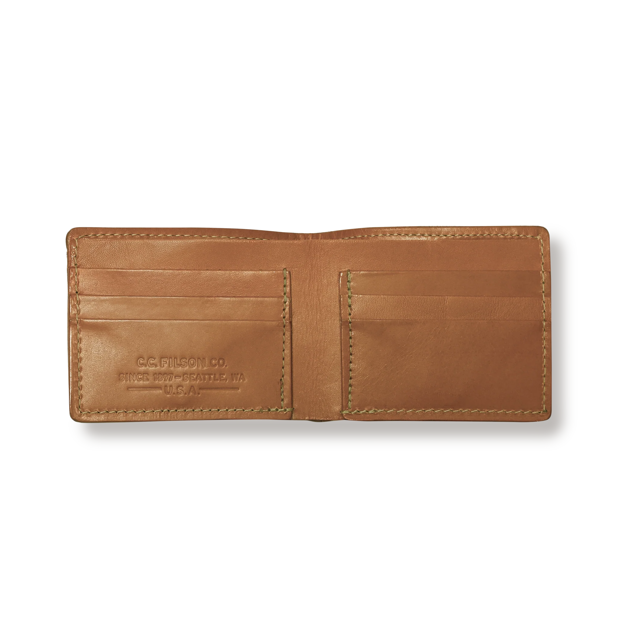Bridle Leather Bi-fold Wallet - FILSON OUTLET