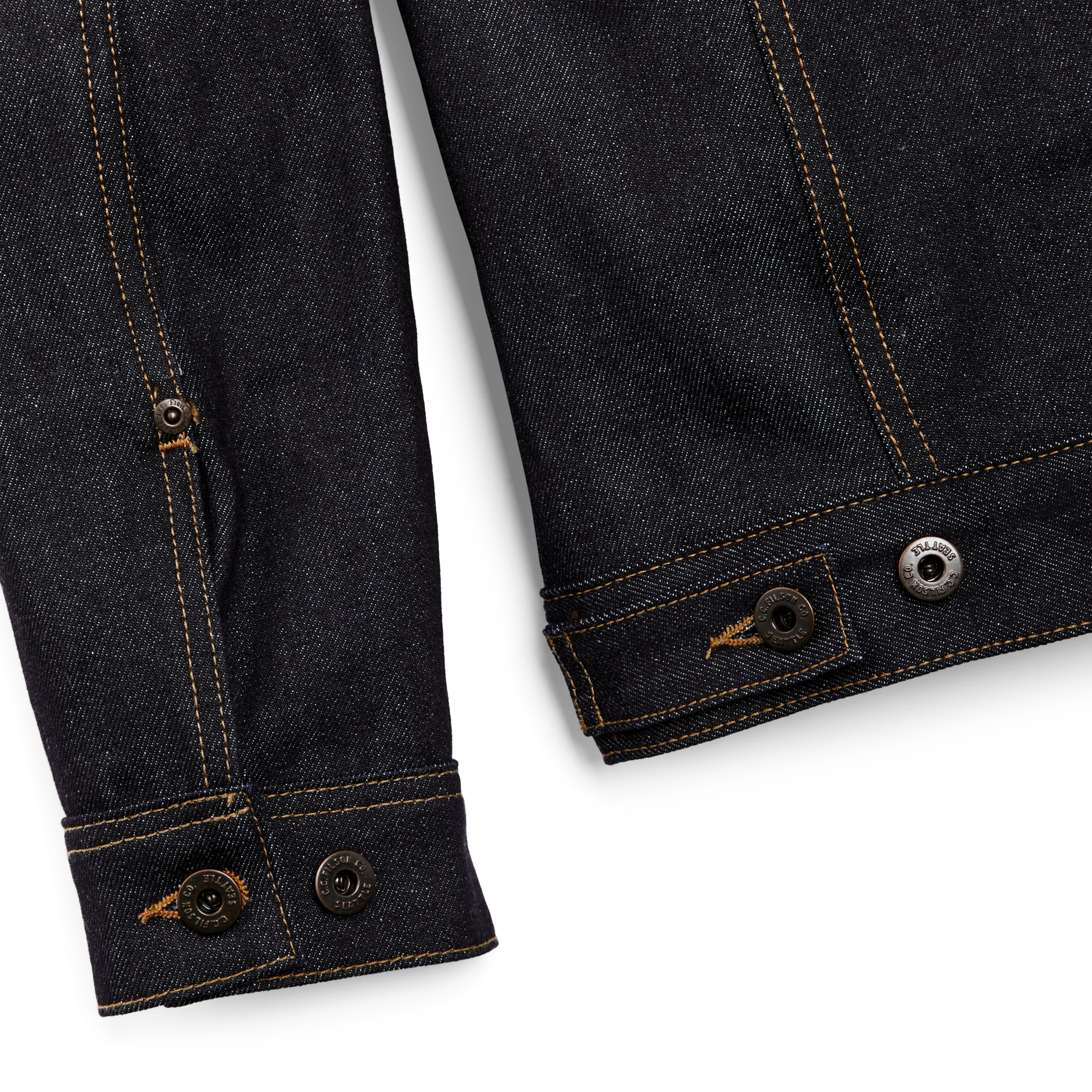 Lined Denim Short Cruiser Jacket - FILSON OUTLET