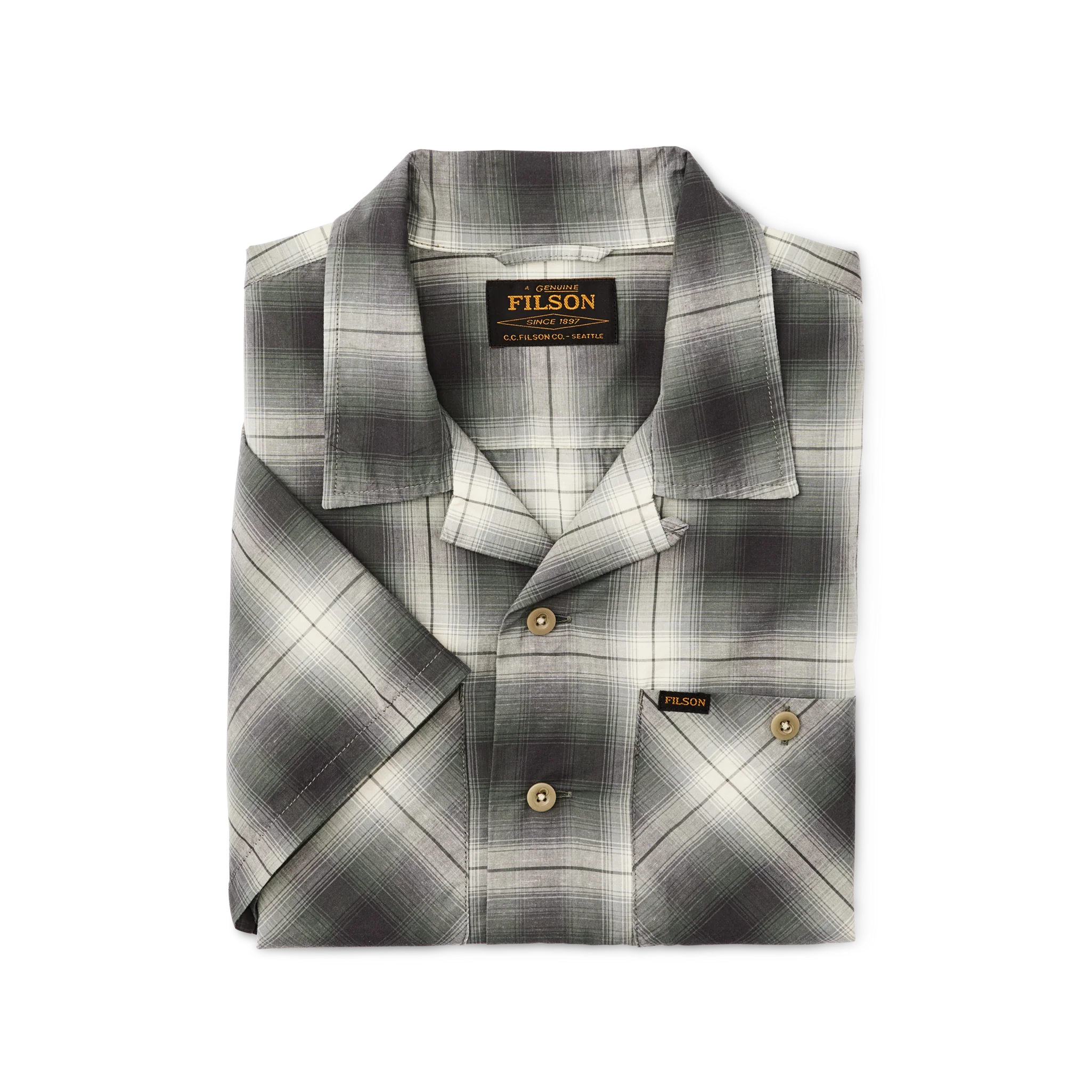 Greenwood Short Sleeve Camp Shirt - FILSON OUTLET