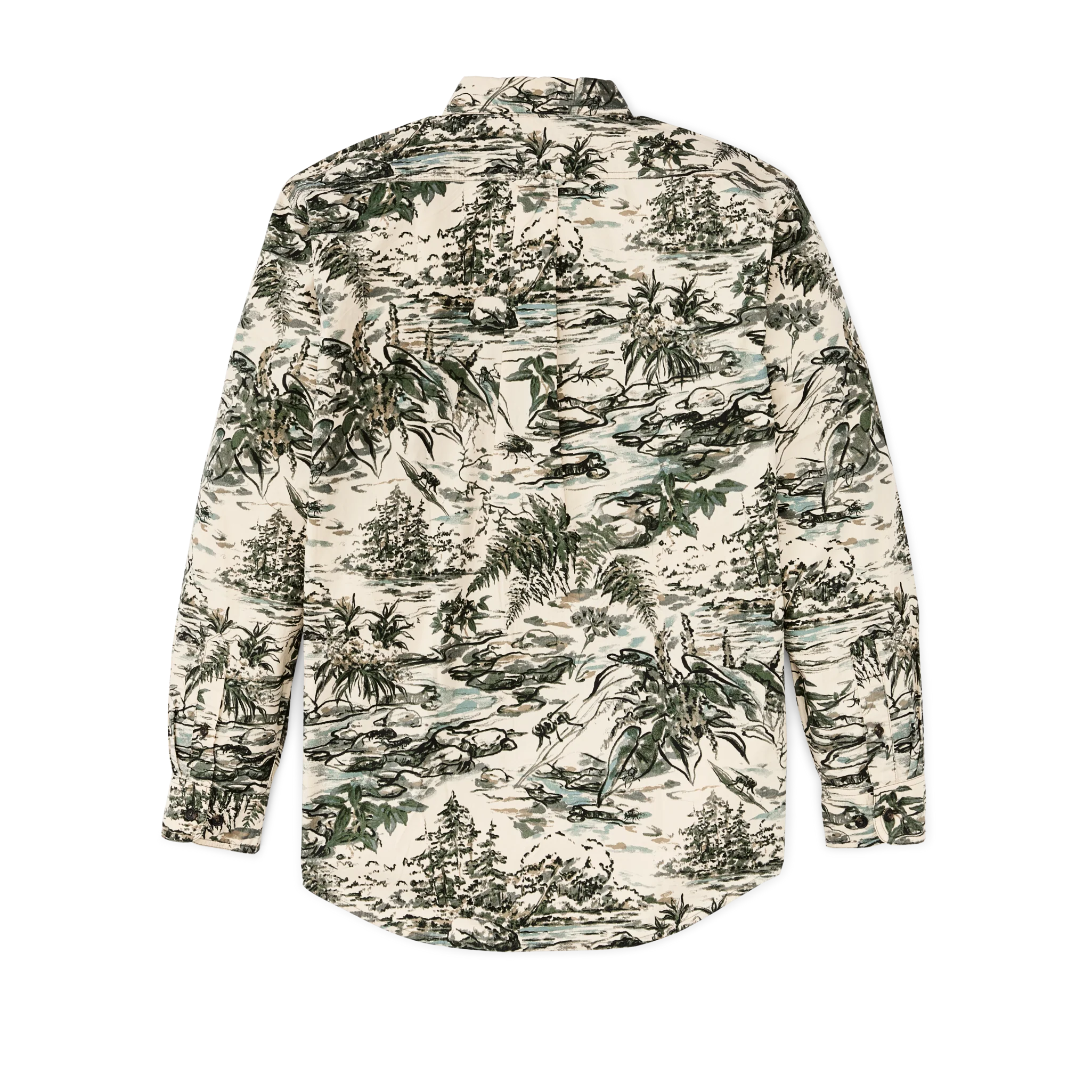 Filson X Housefly Washed Feather Cloth Shirt - FILSON OUTLET