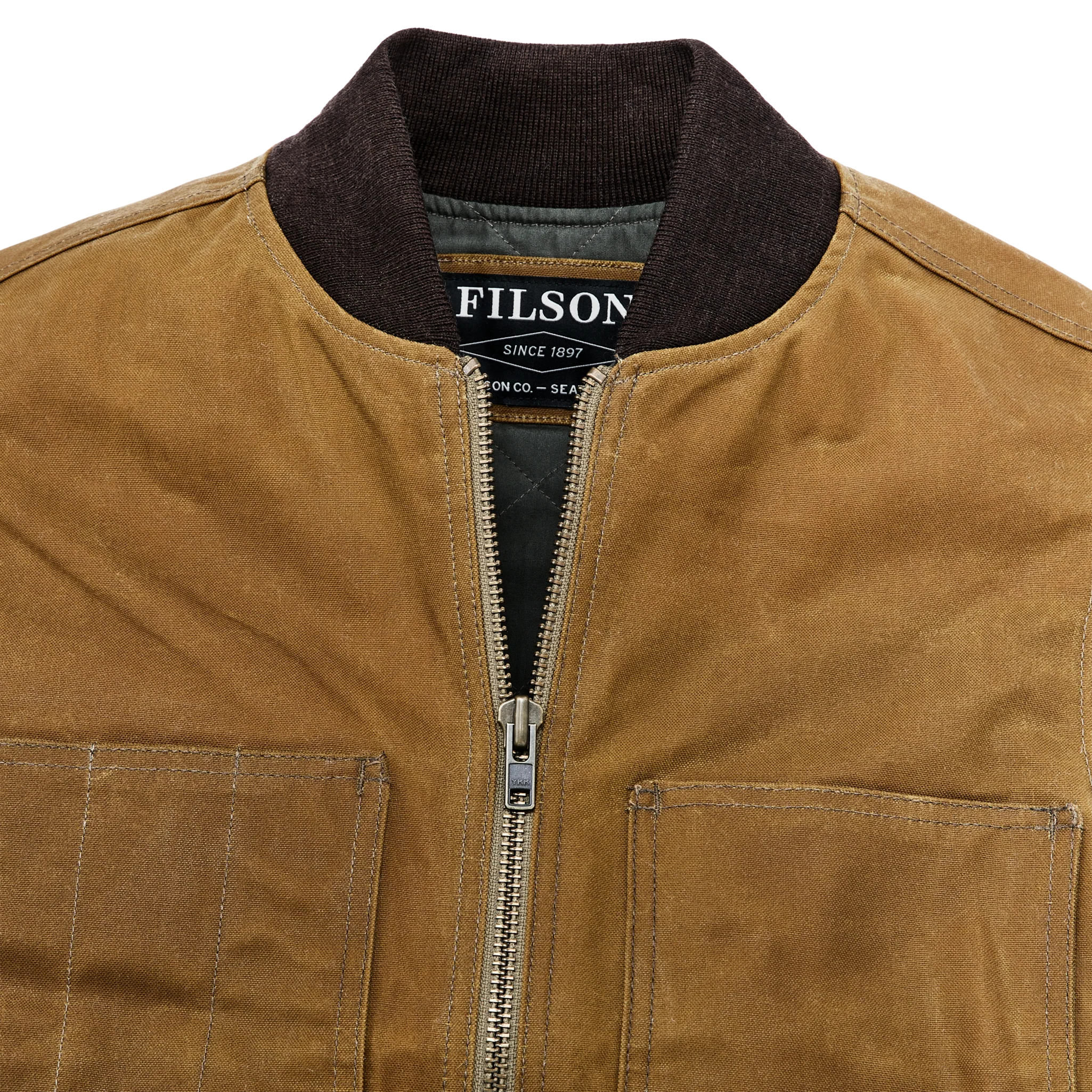 Tin Cloth Insulated Work Vest - FILSON OUTLET