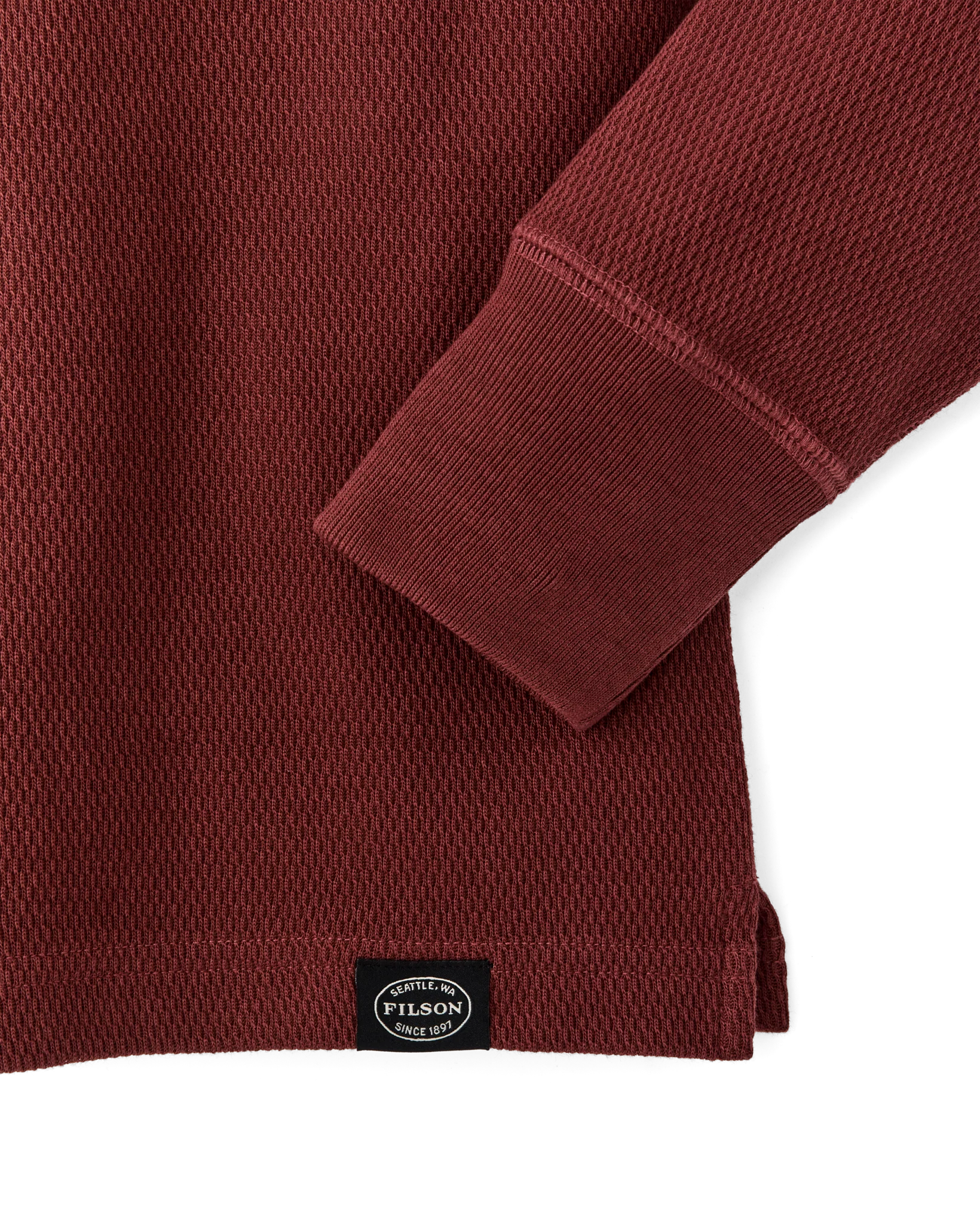 Waffle Knit Henley - FILSON OUTLET