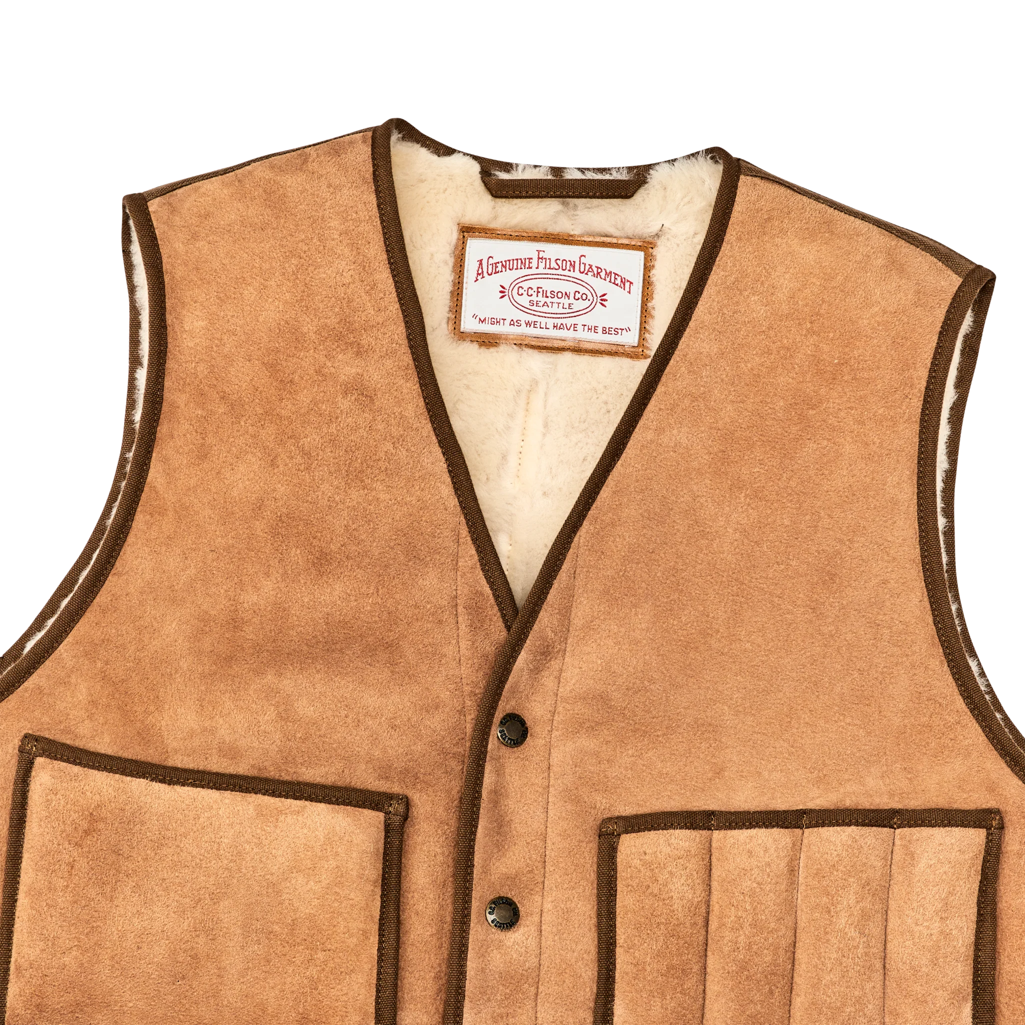 Shearling Cruiser Vest - FILSON OUTLET