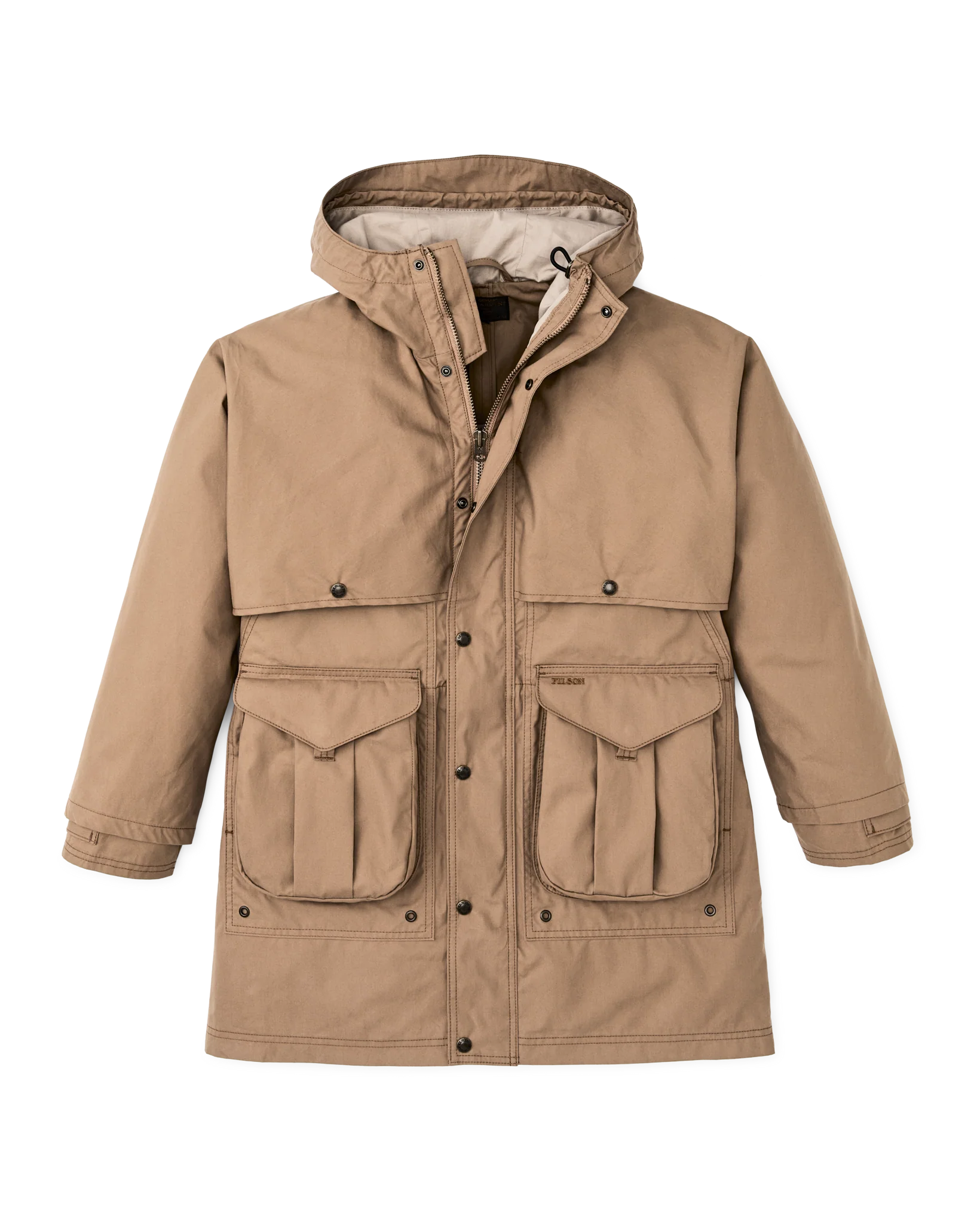 Women's Aviator Cloth Long Raincoat - FILSON OUTLET