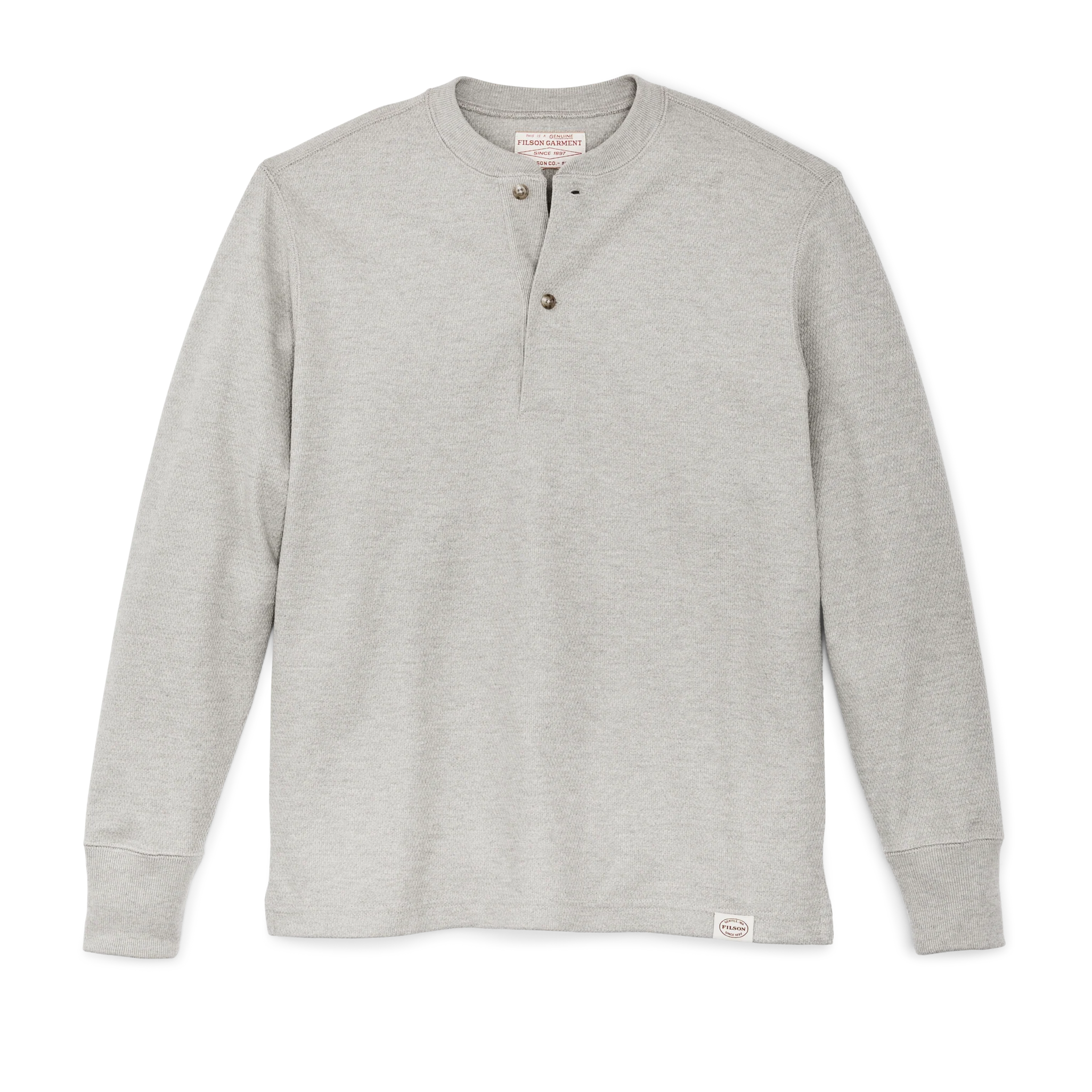 Waffle Knit Henley - FILSON OUTLET