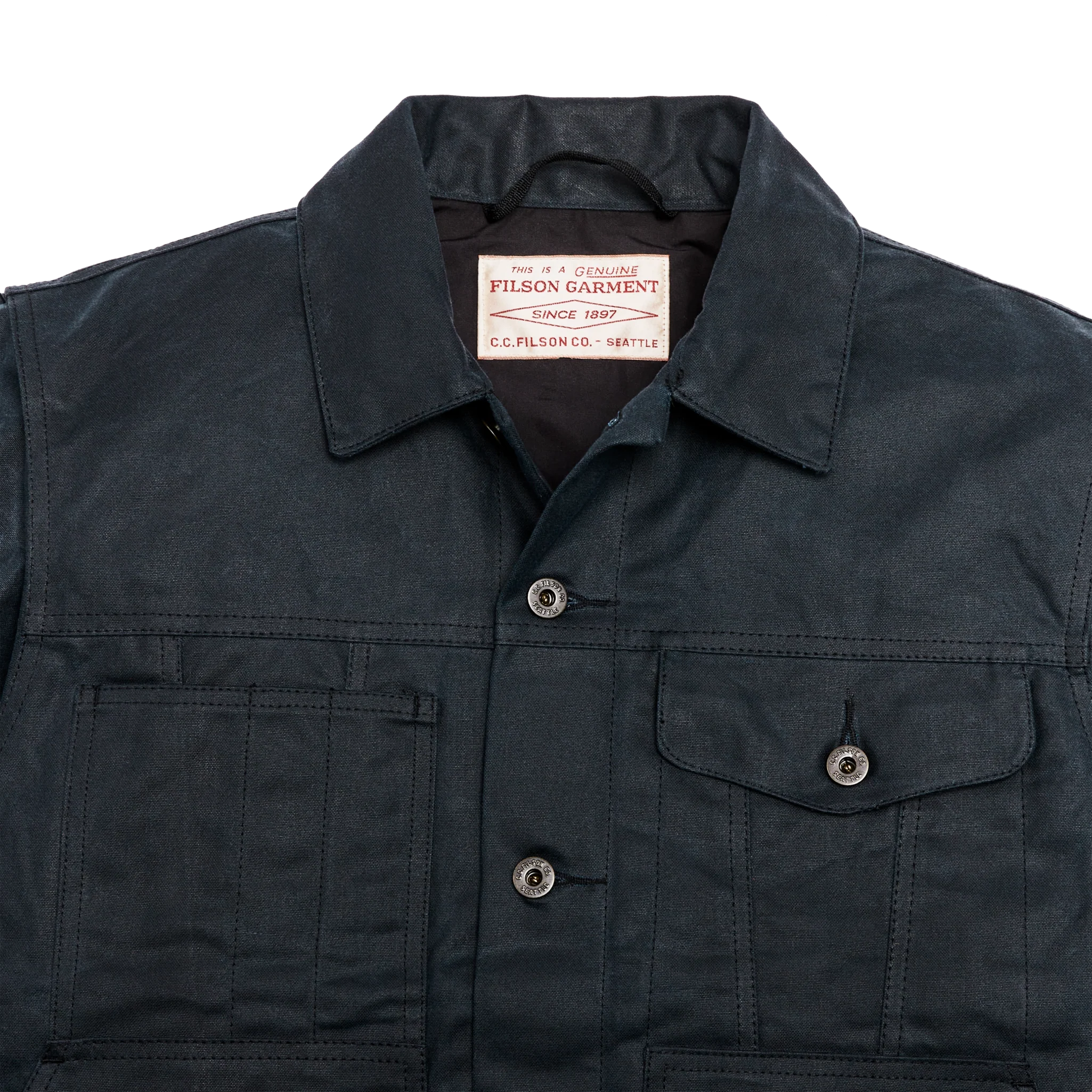 Tin Cloth Short Lined Cruiser Jacket - FILSON OUTLET