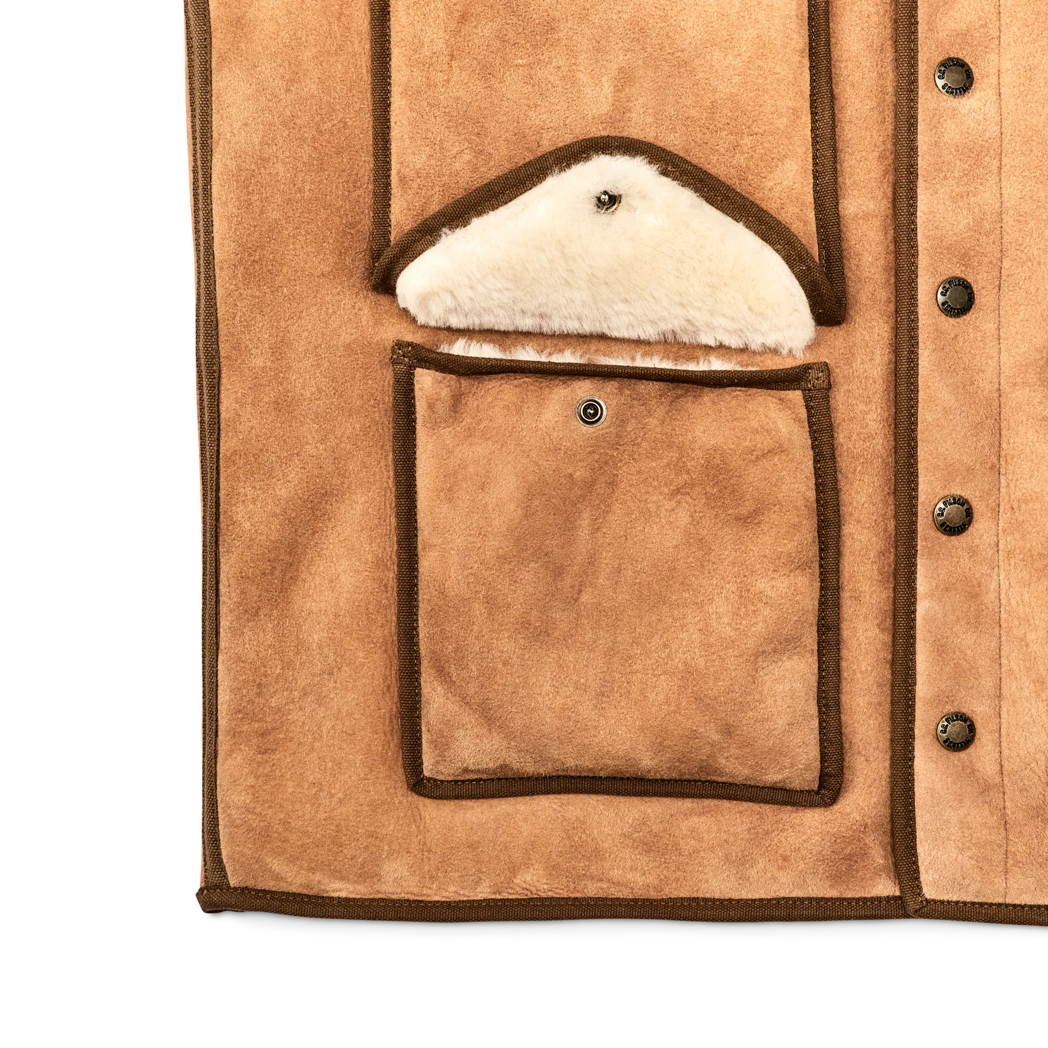 Shearling Cruiser Vest - FILSON OUTLET