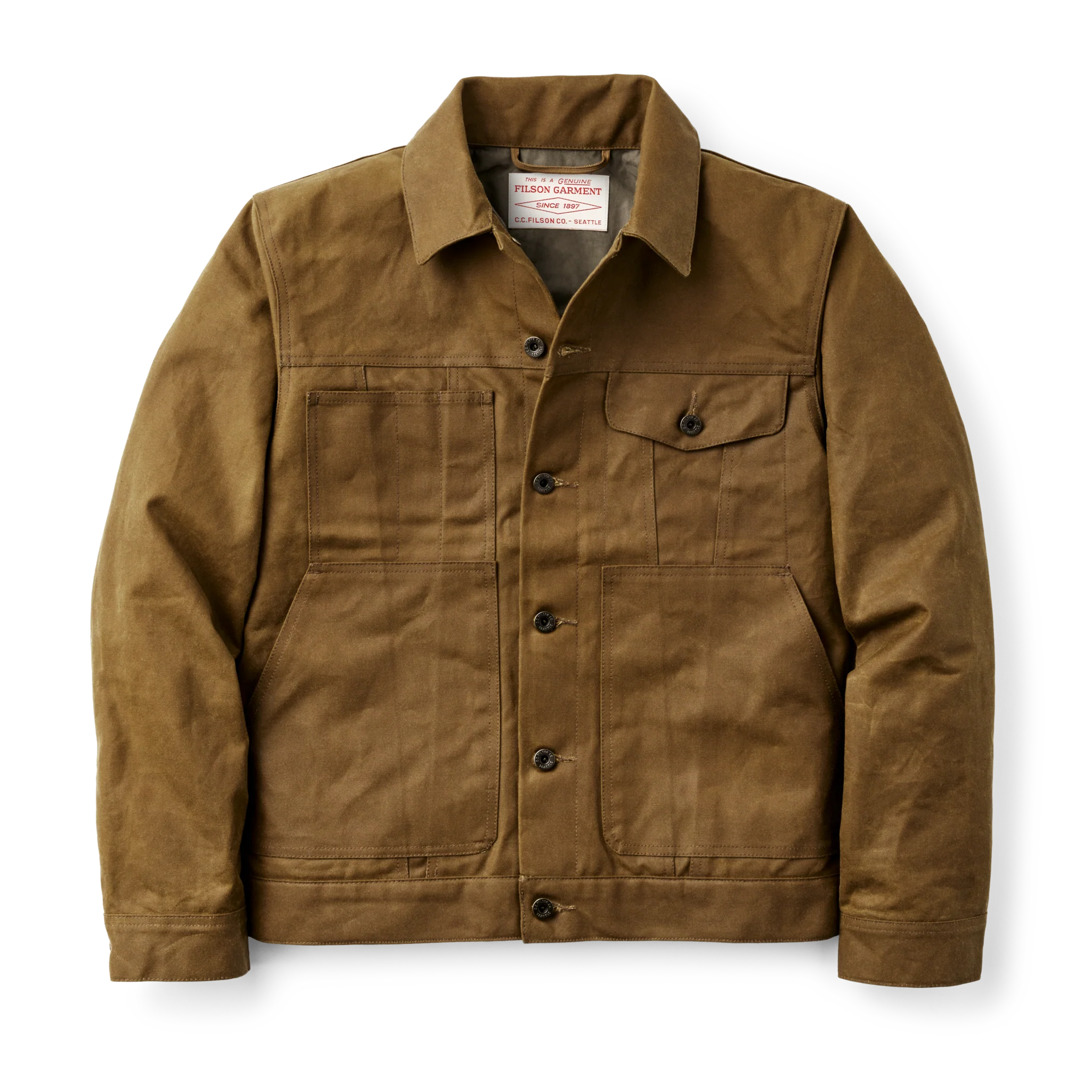 Tin Cloth Short Lined Cruiser Jacket - FILSON OUTLET