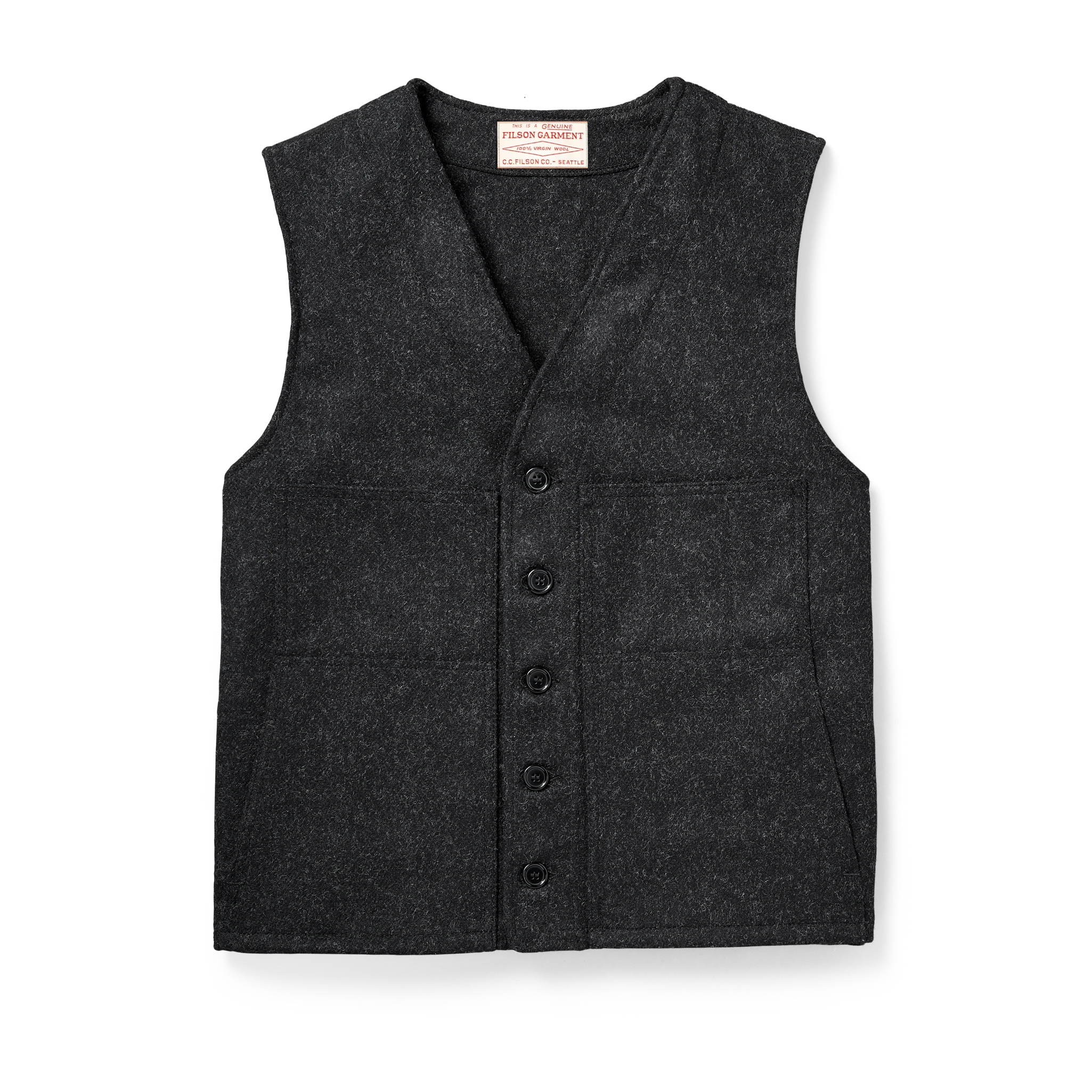 Mackinaw Wool Vest - FILSON OUTLET