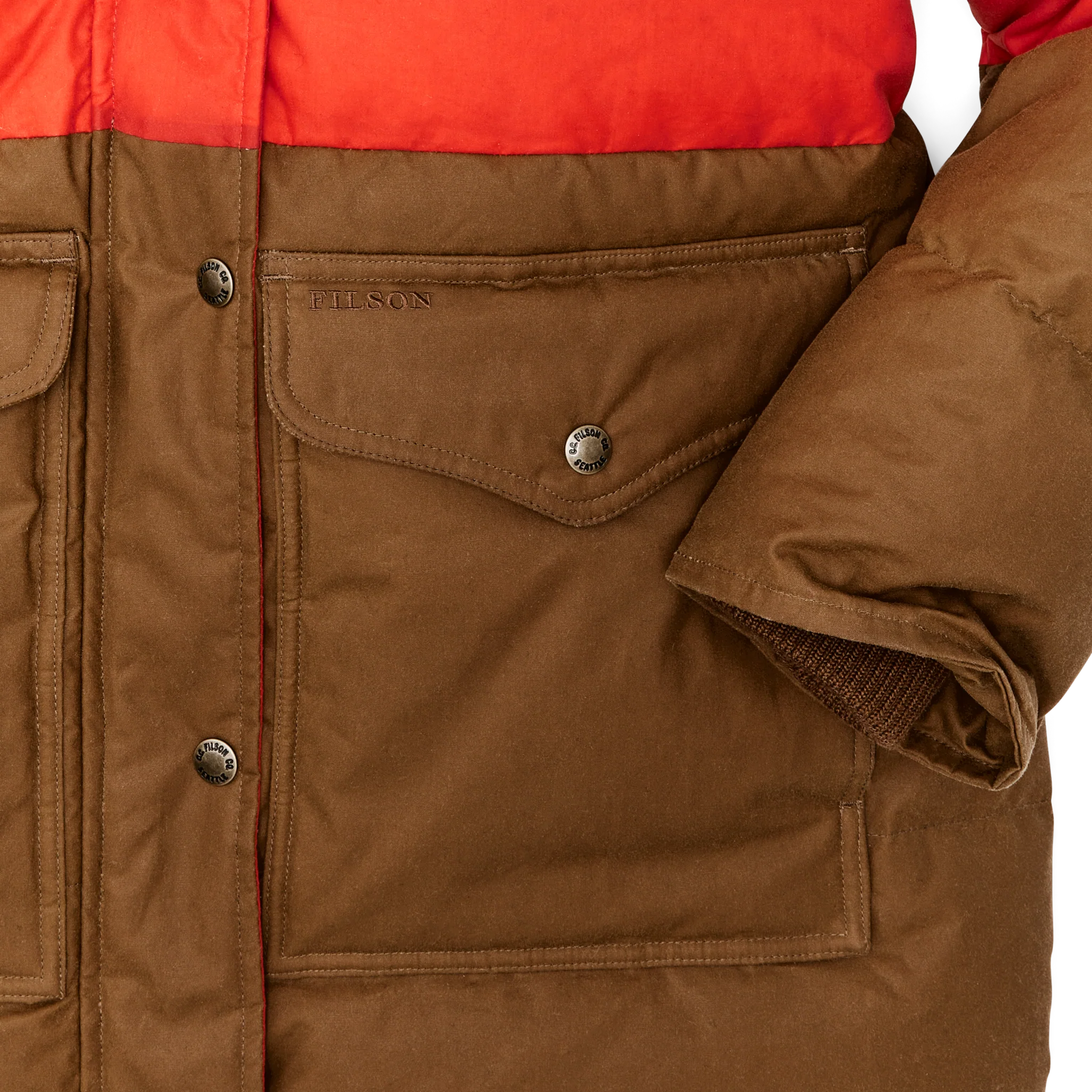 Women's Waxed Down Parka - FILSON OUTLET