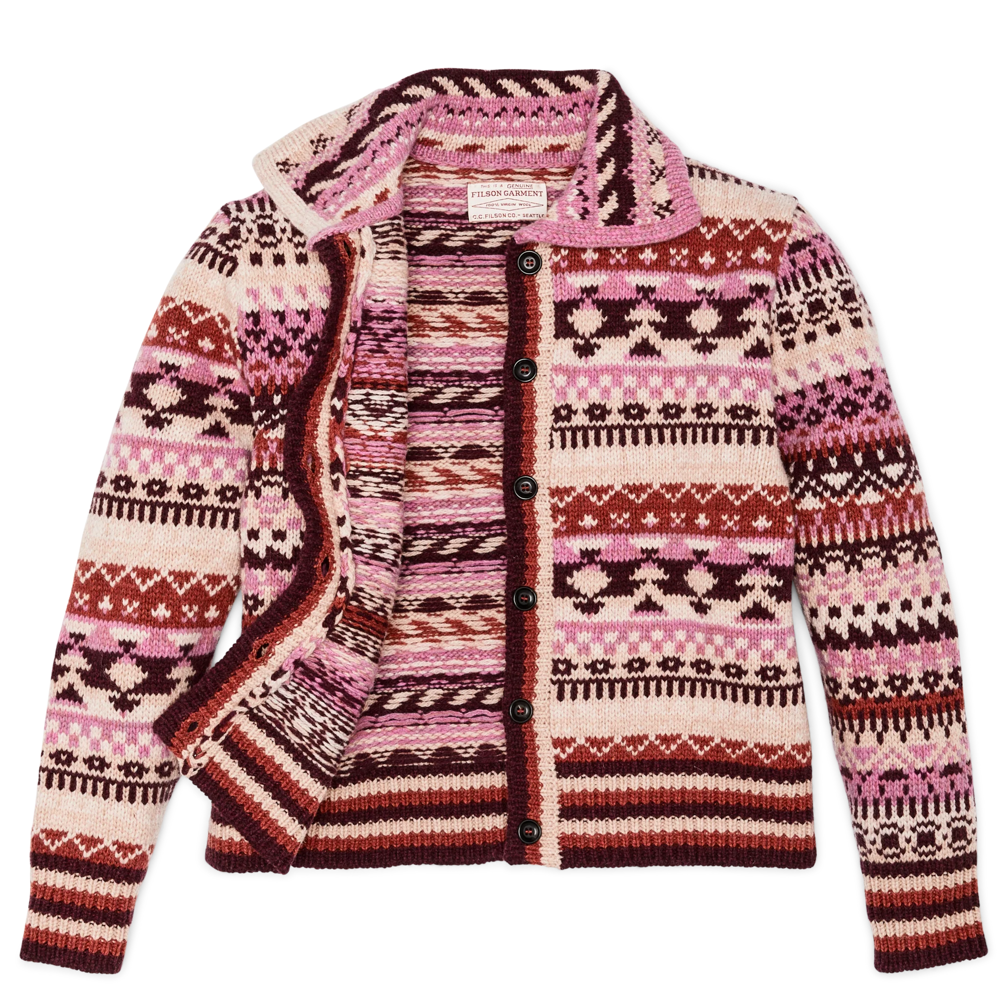Women's Fair Isle Cardigan - FILSON OUTLET