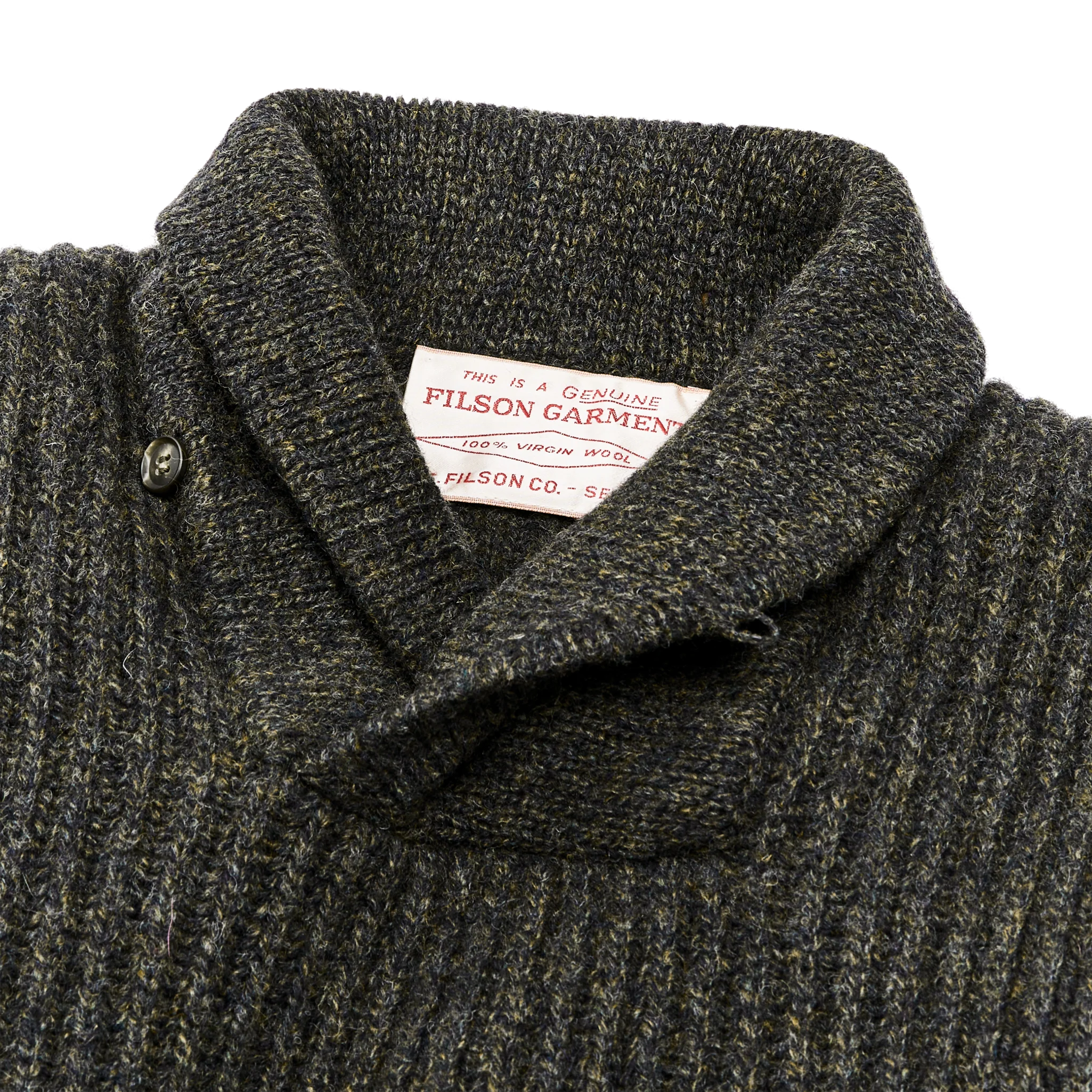 Bristol Shawl Neck Sweater - FILSON OUTLET