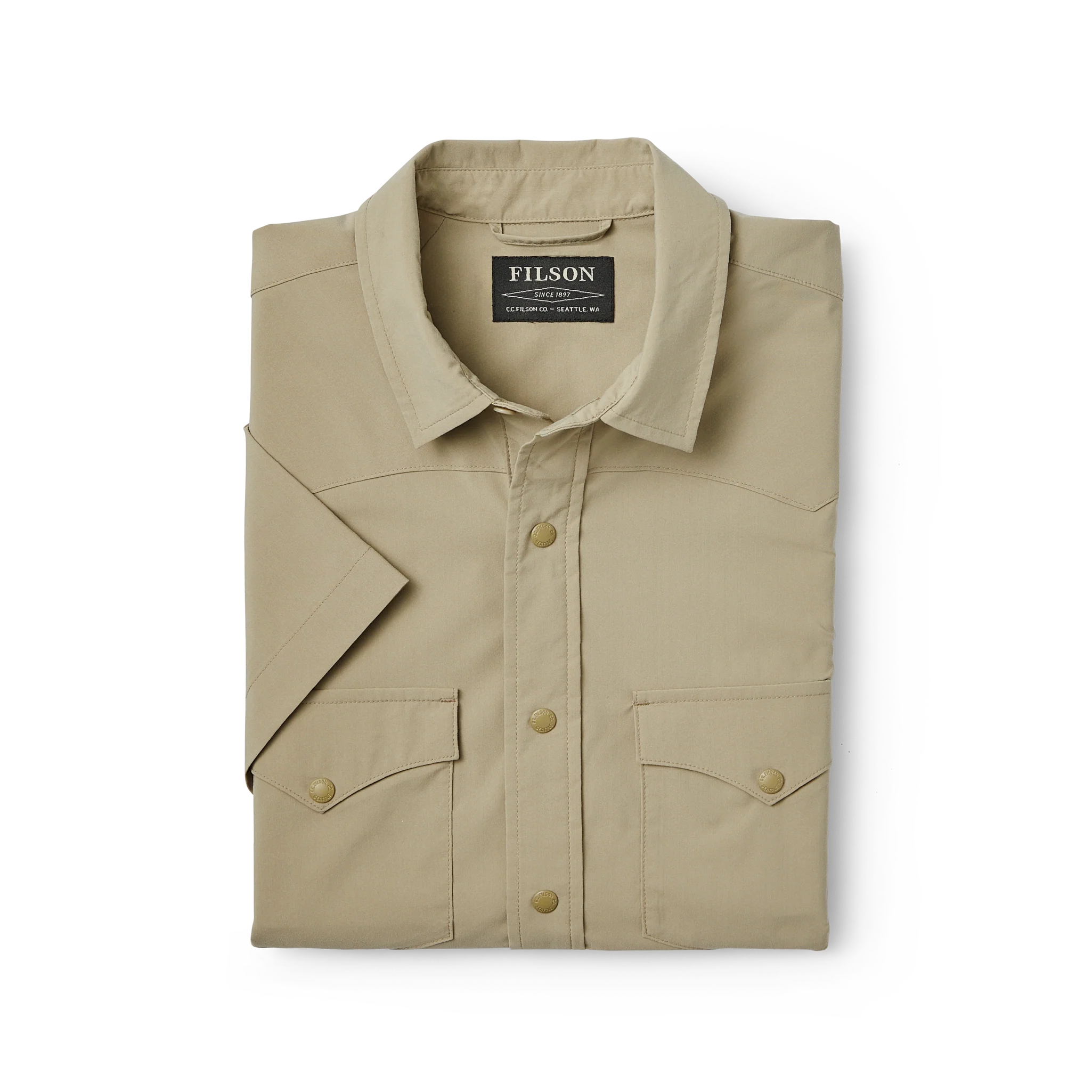 Twin Lakes Short Sleeve Snap Front Shirt - FILSON OUTLET