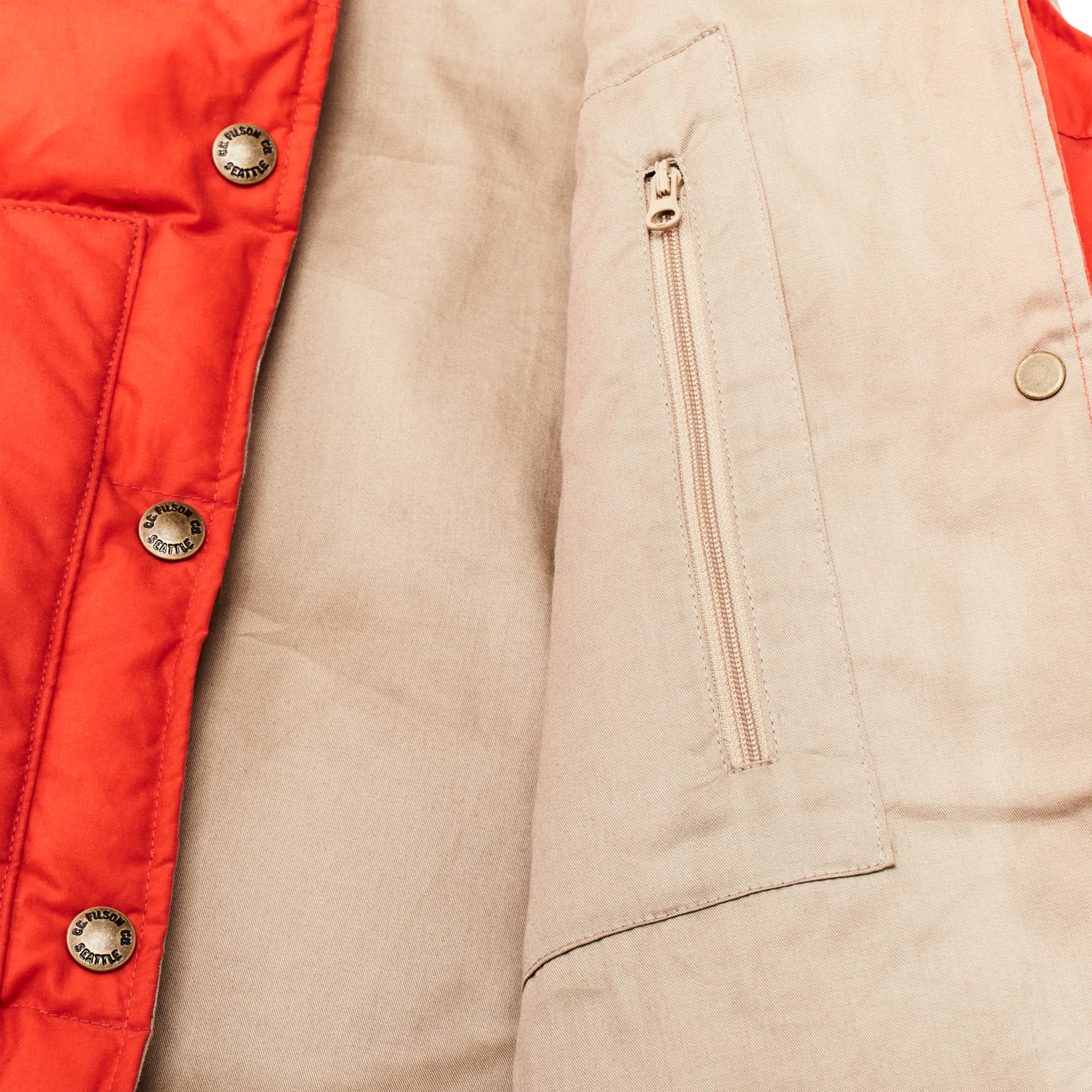 Women's Waxed Down Vest - FILSON OUTLET