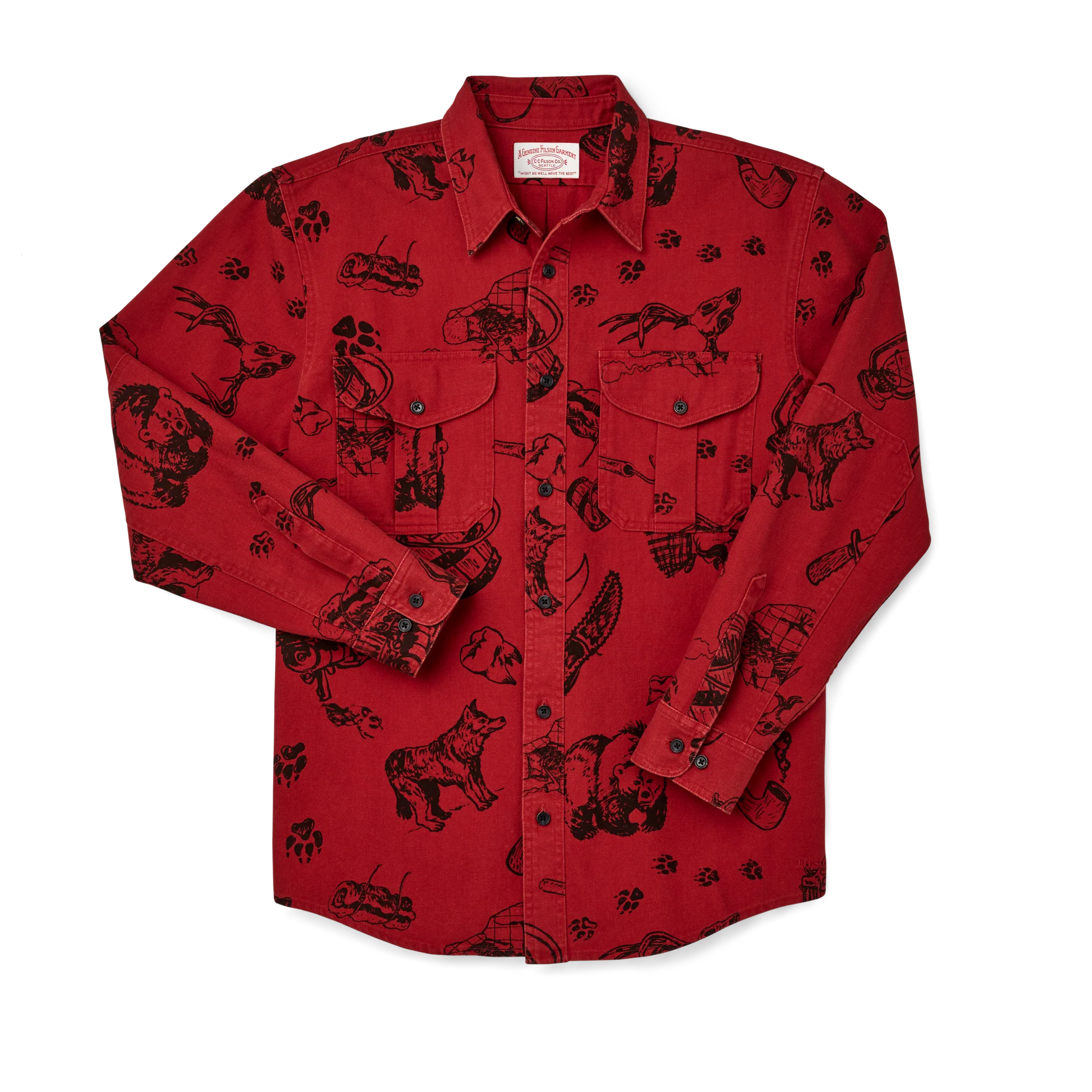 Vintage Wash Alaskan Guide Shirt - FILSON OUTLET