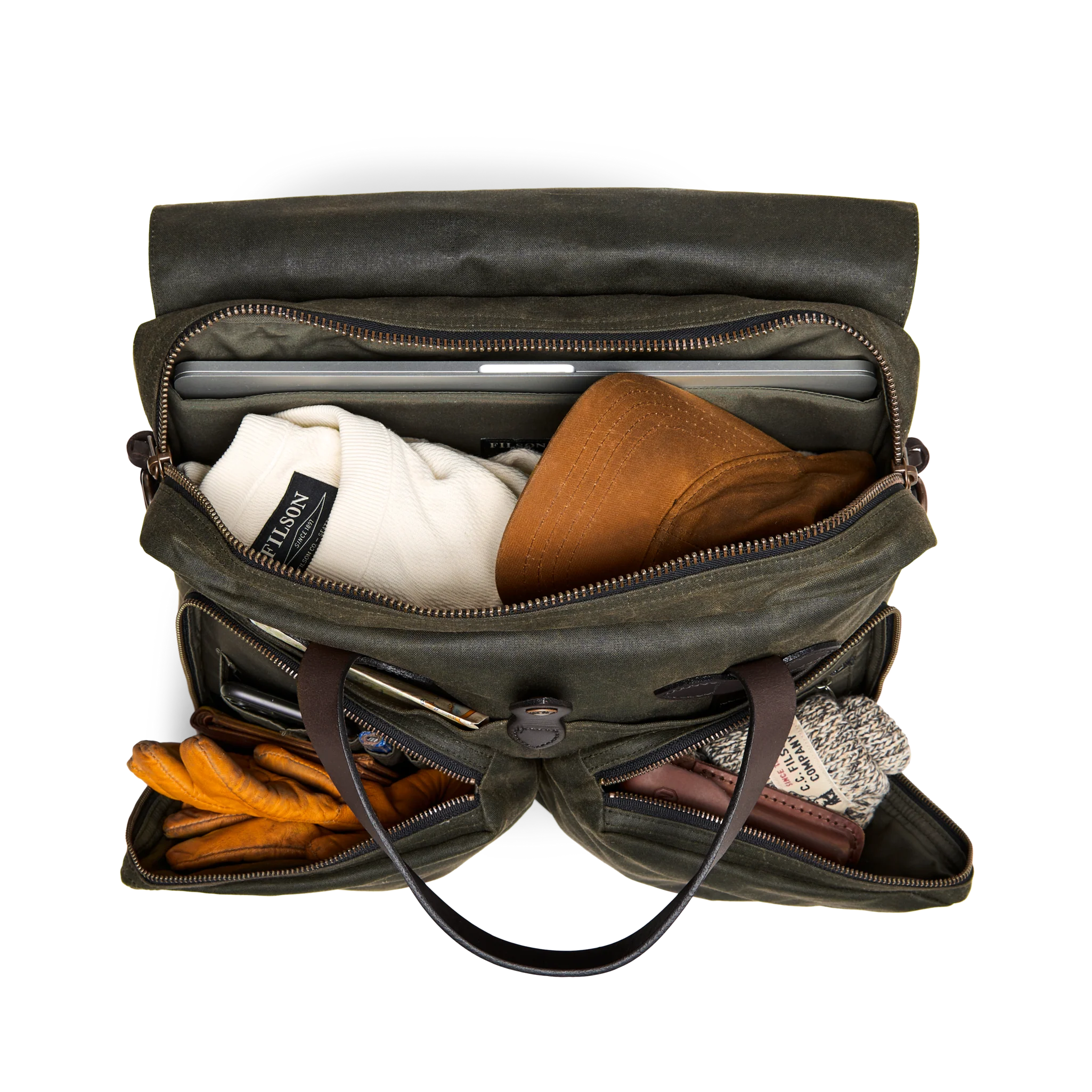 24 Hour Tin Cloth Briefcase - FILSON OUTLET