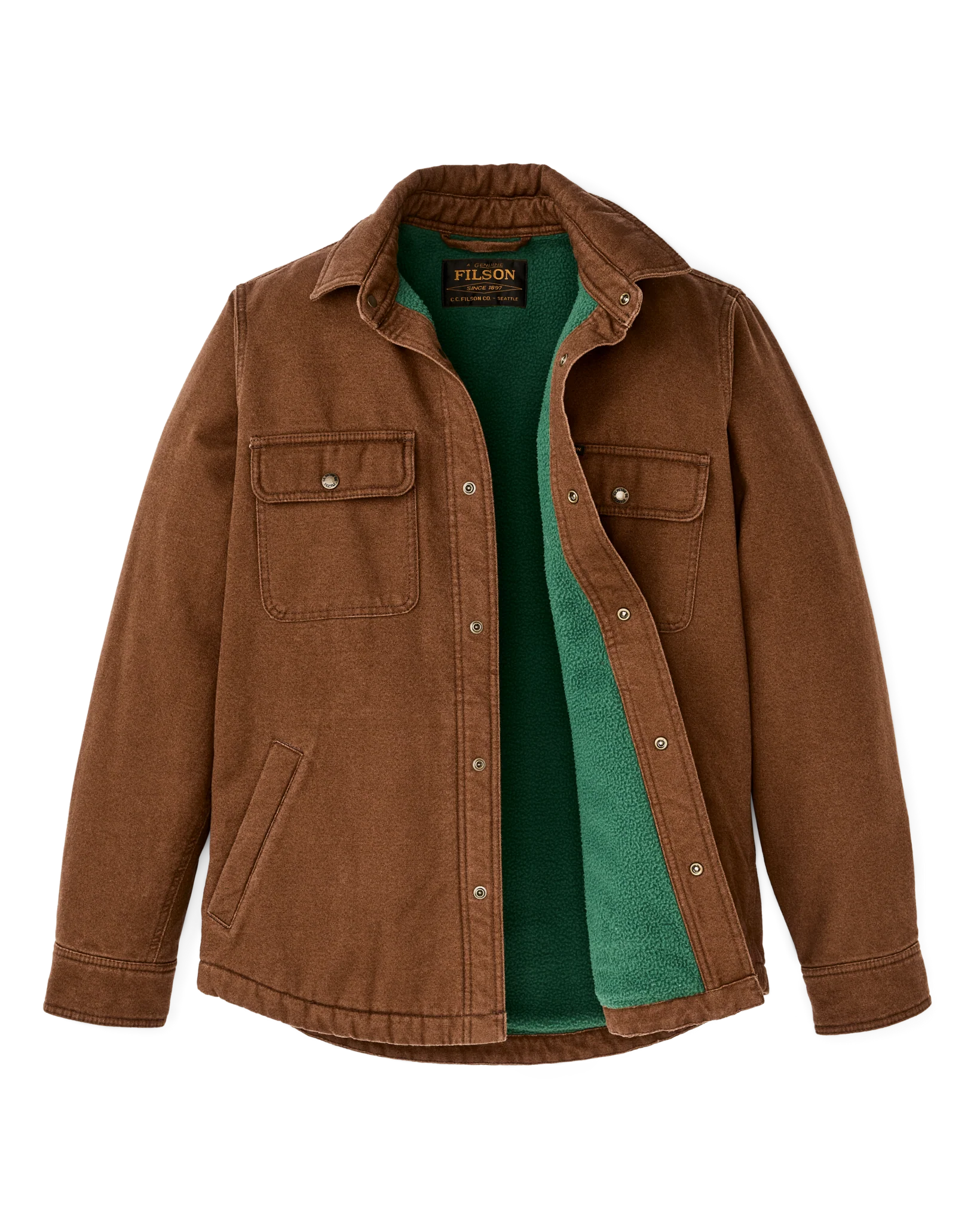 Fleece Lined Jac-shirt - FILSON OUTLET