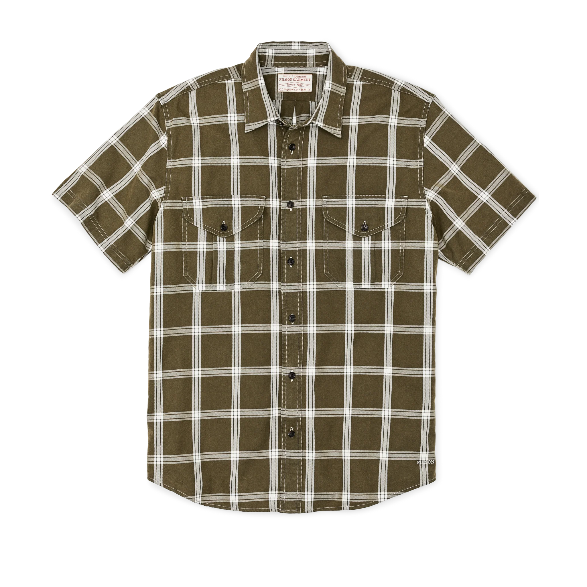 Short Sleeve Lightweight Alaskan Guide Shirt - FILSON OUTLET
