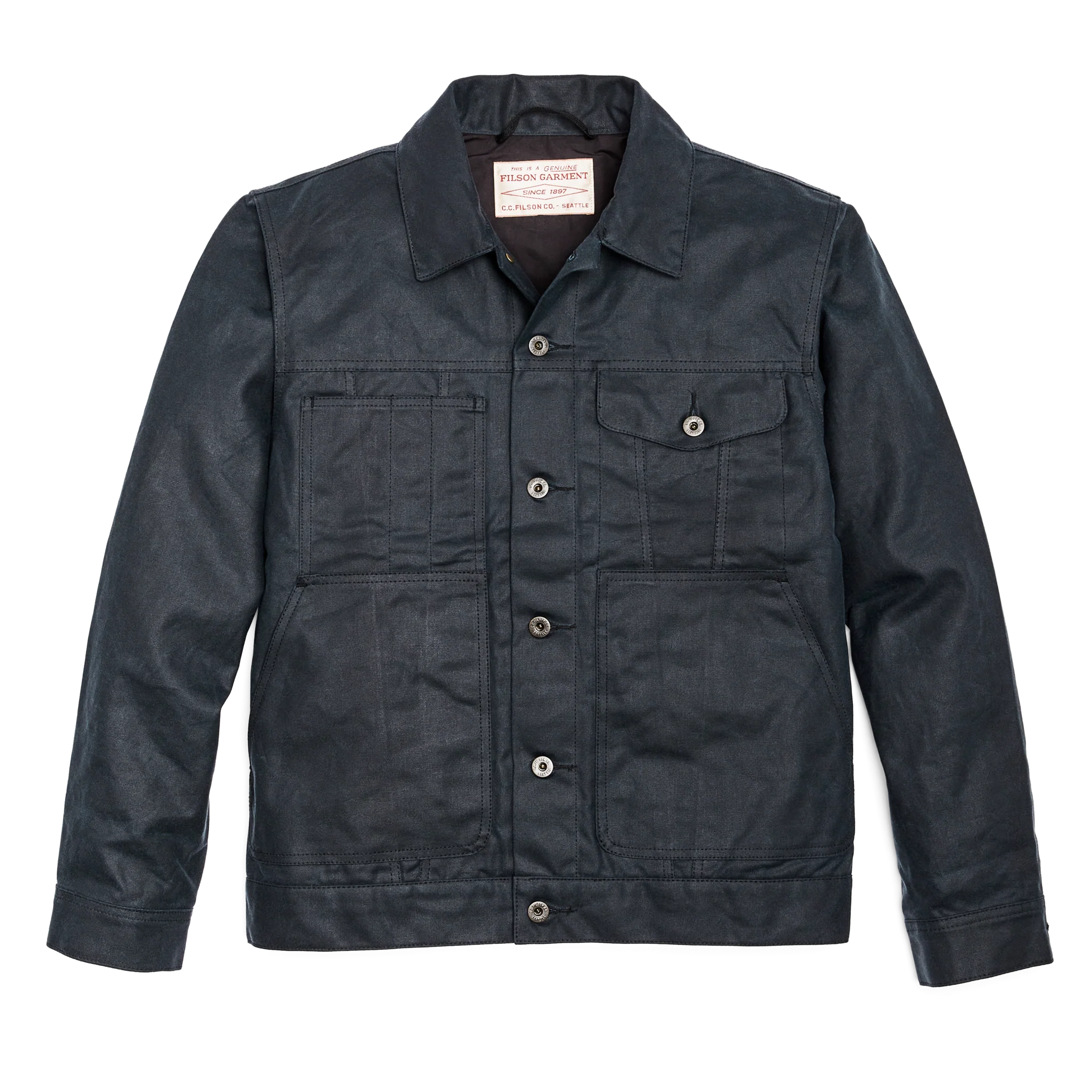 Tin Cloth Short Lined Cruiser Jacket - FILSON OUTLET