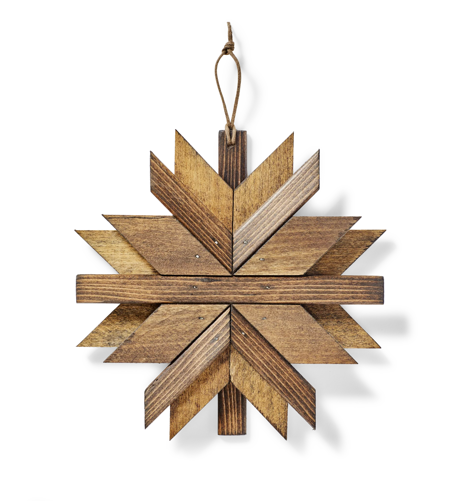 Wooden Snowflake Ornament - FILSON OUTLET