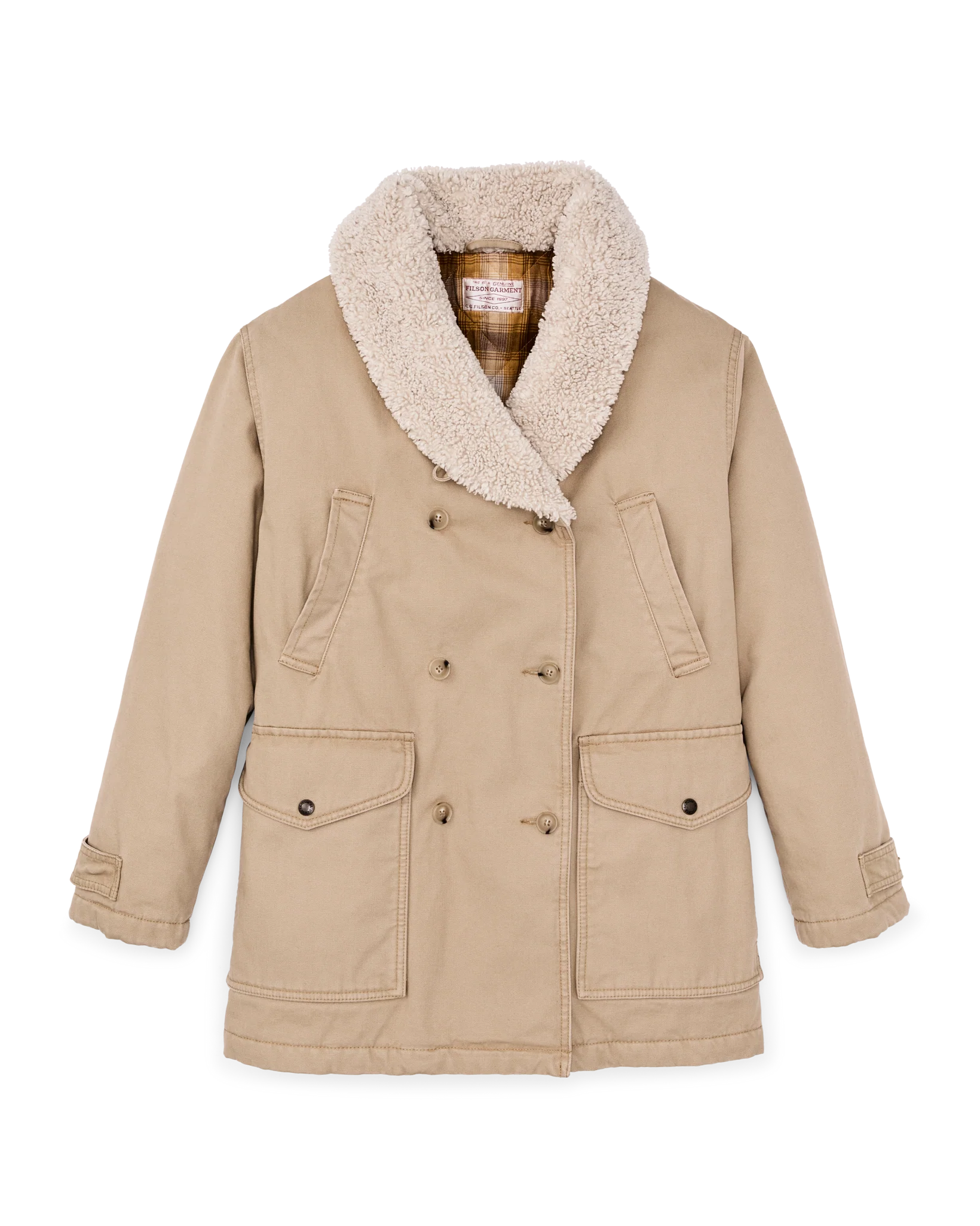 Women's Canvas Packer Coat - FILSON OUTLET