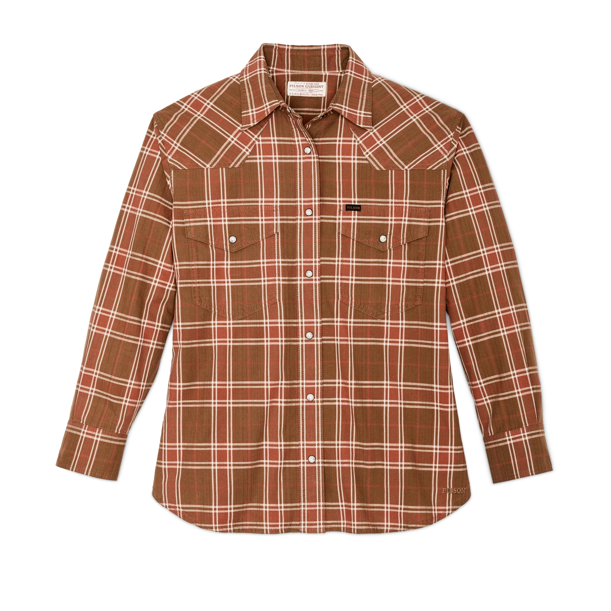 Women's Western Flannel Shirt - FILSON OUTLET