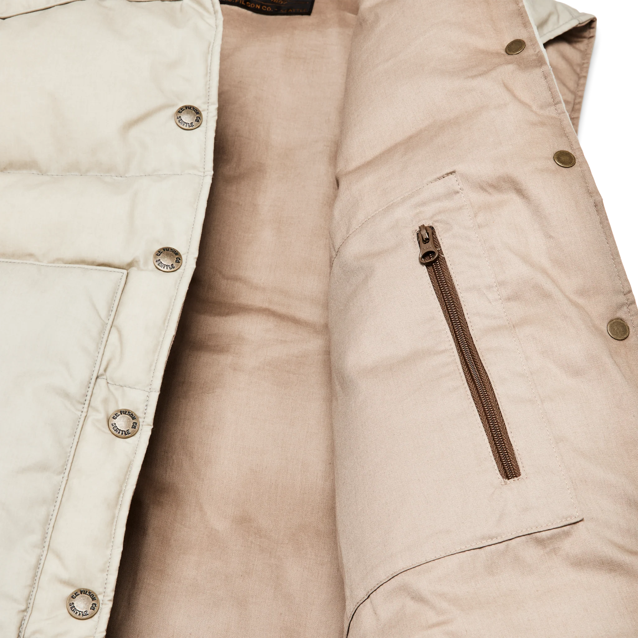 Women's Waxed Down Vest - FILSON OUTLET