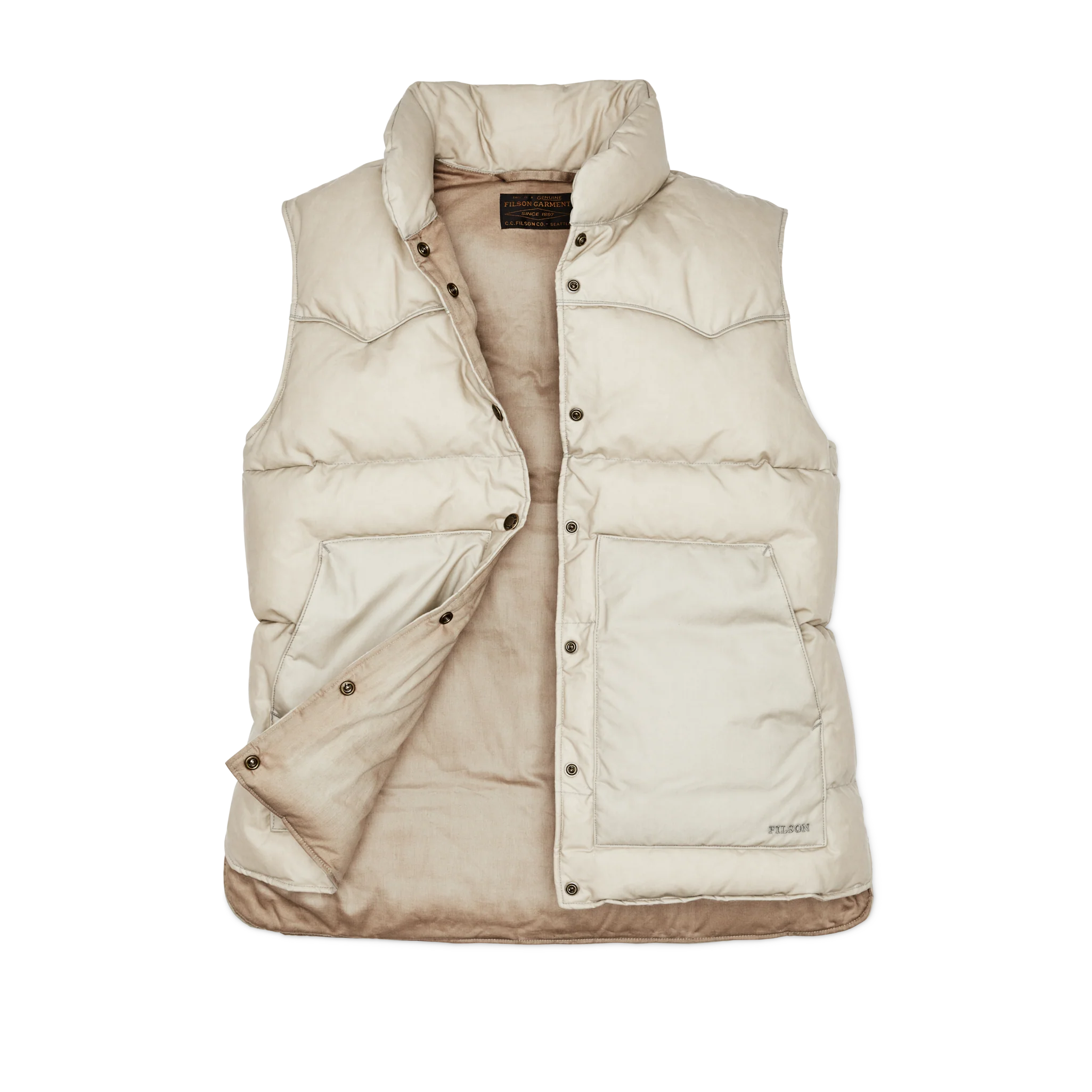 Women's Waxed Down Vest - FILSON OUTLET