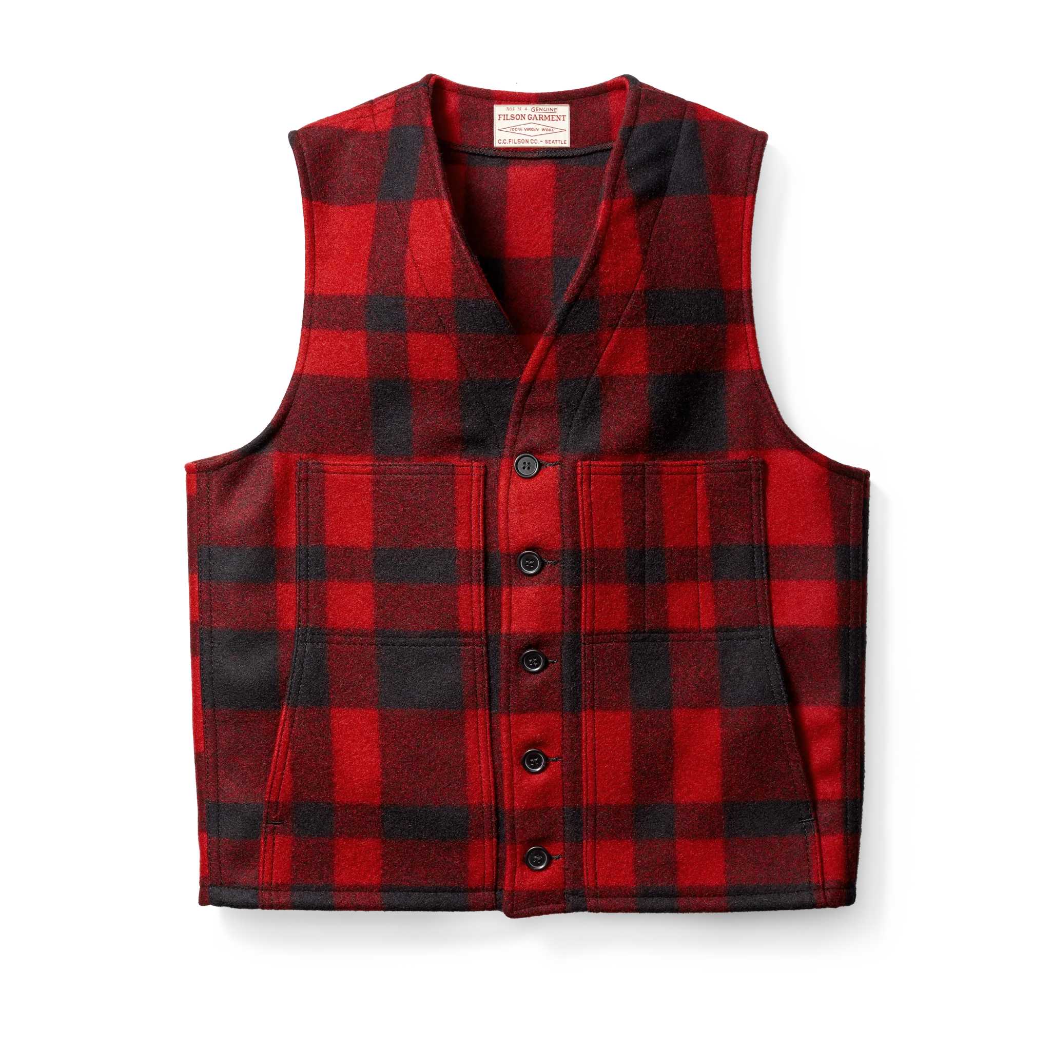 Mackinaw Wool Vest - FILSON OUTLET