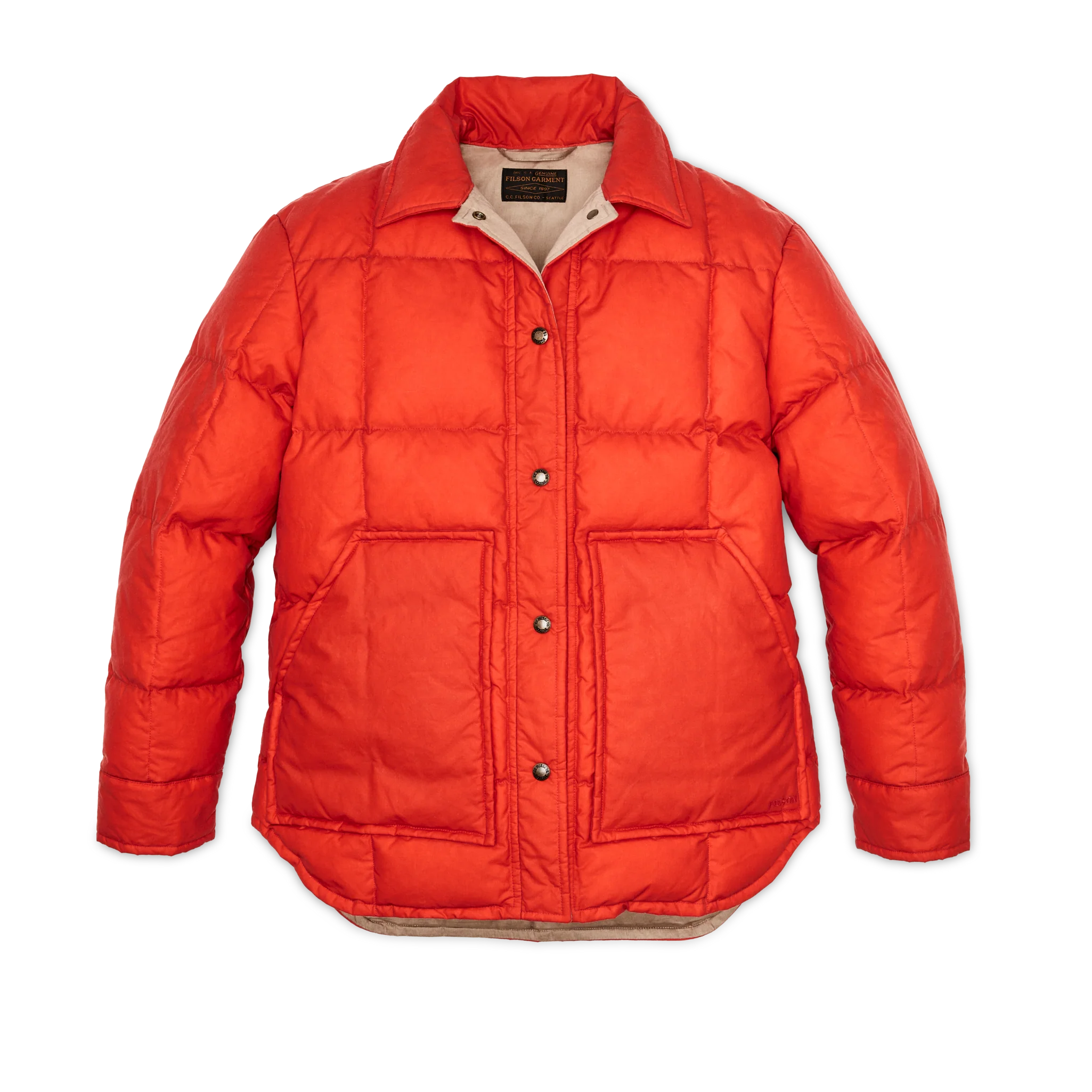Women's Waxed Down Barn Coat - FILSON OUTLET