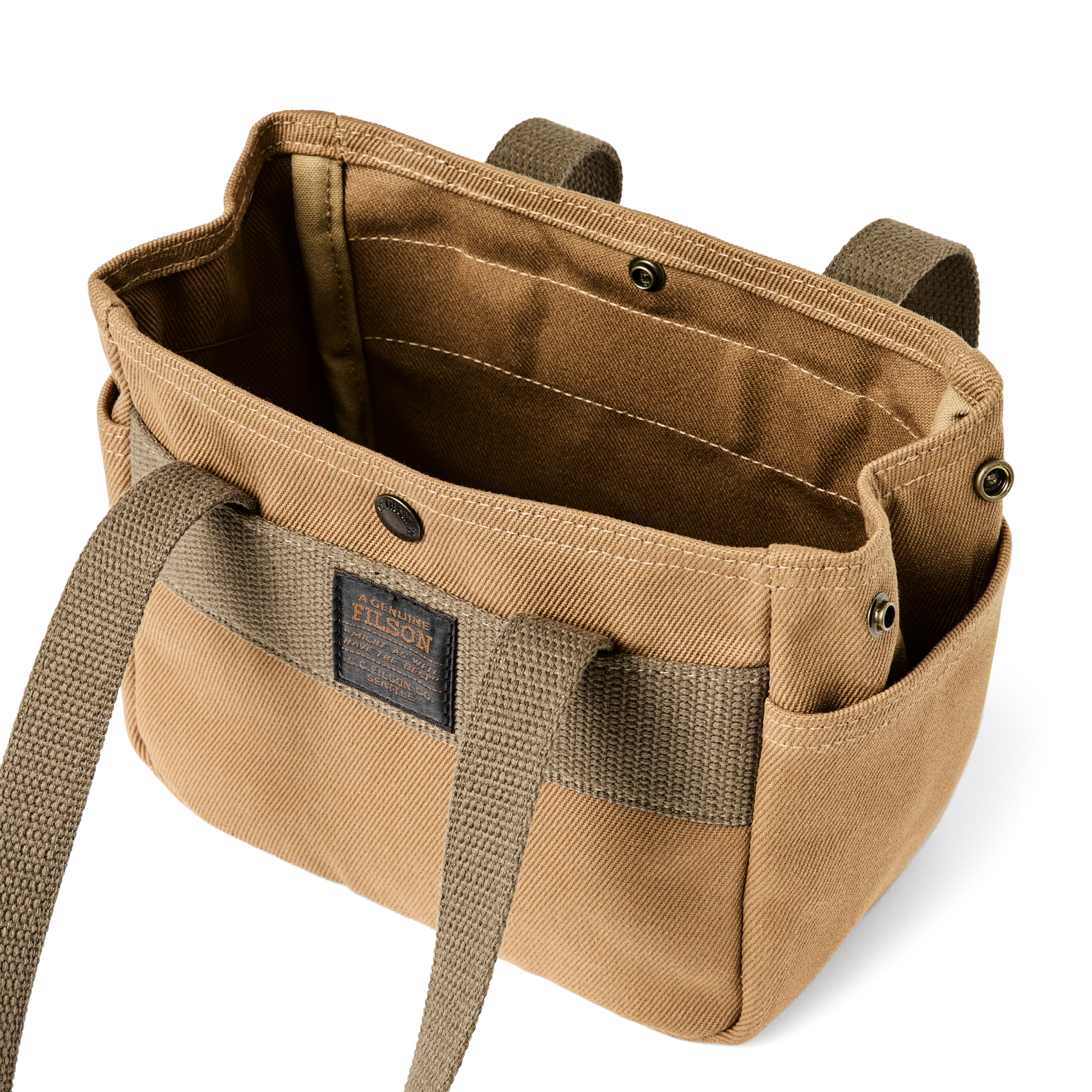 Rugged Twill Small Open Tote Bag - FILSON OUTLET