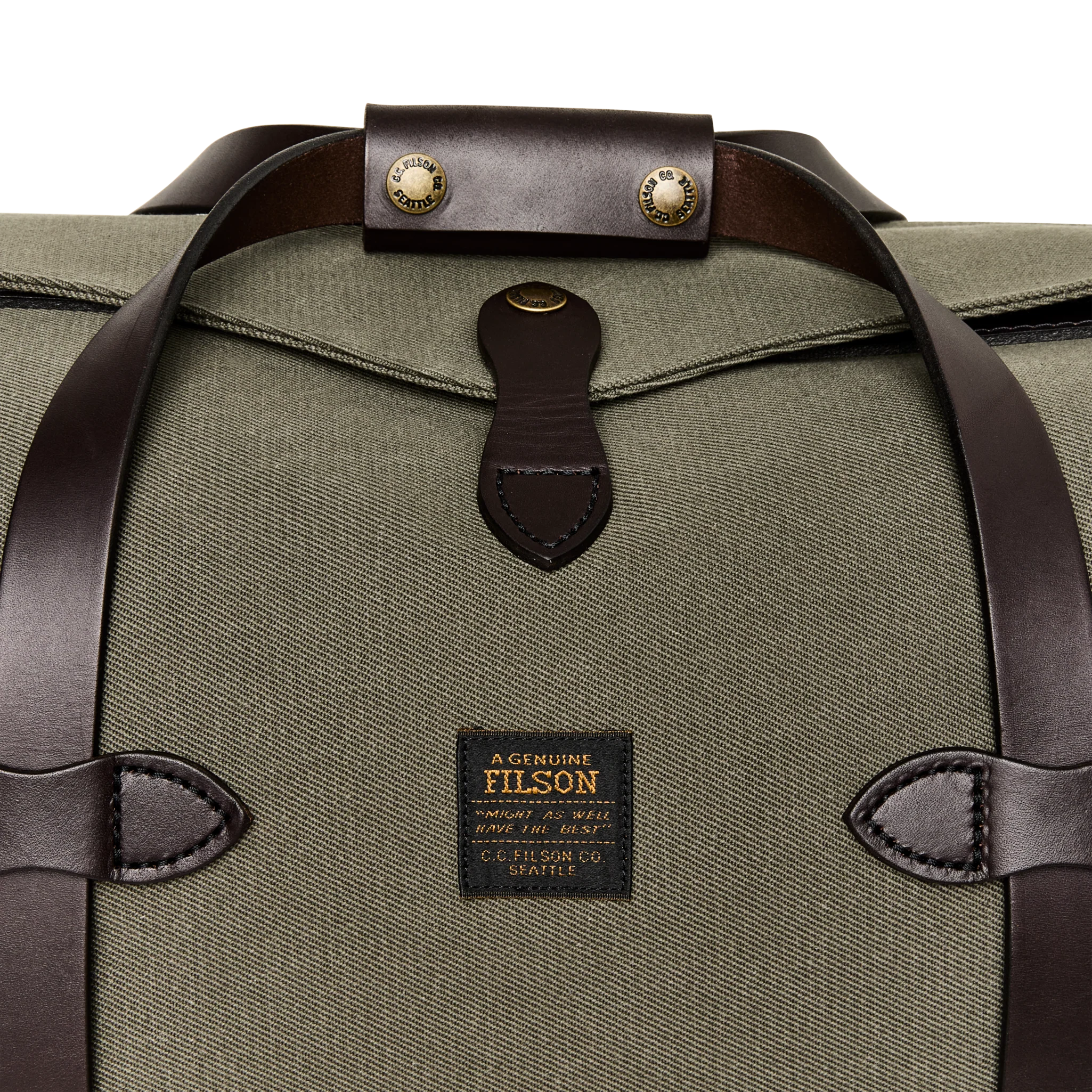 Small Rugged Twill Duffle Bag - FILSON OUTLET