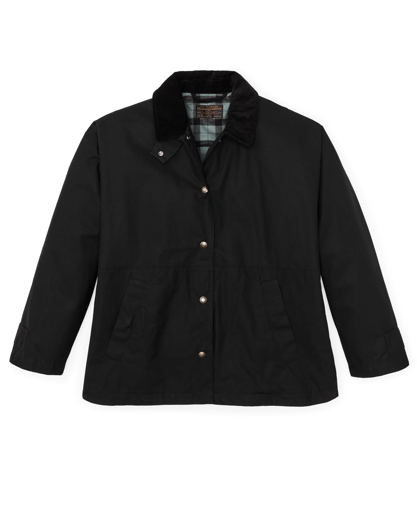 Women's Harbor Front Waxed Jacket - FILSON OUTLET