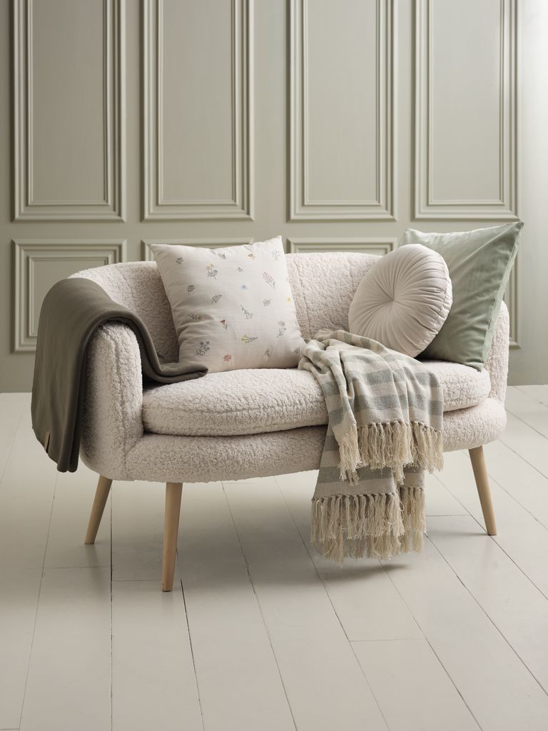 JYSK Throw AMASONLILJE 130x170 green/beige
