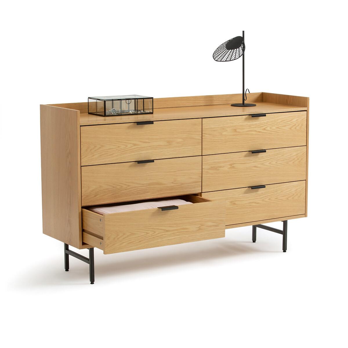 La Redoute Intérieurs Kommode Volga mit 6 Schubladen