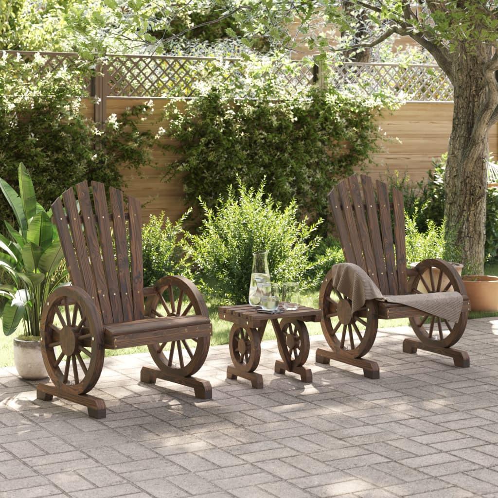 VidaXL Garten lounge set holz