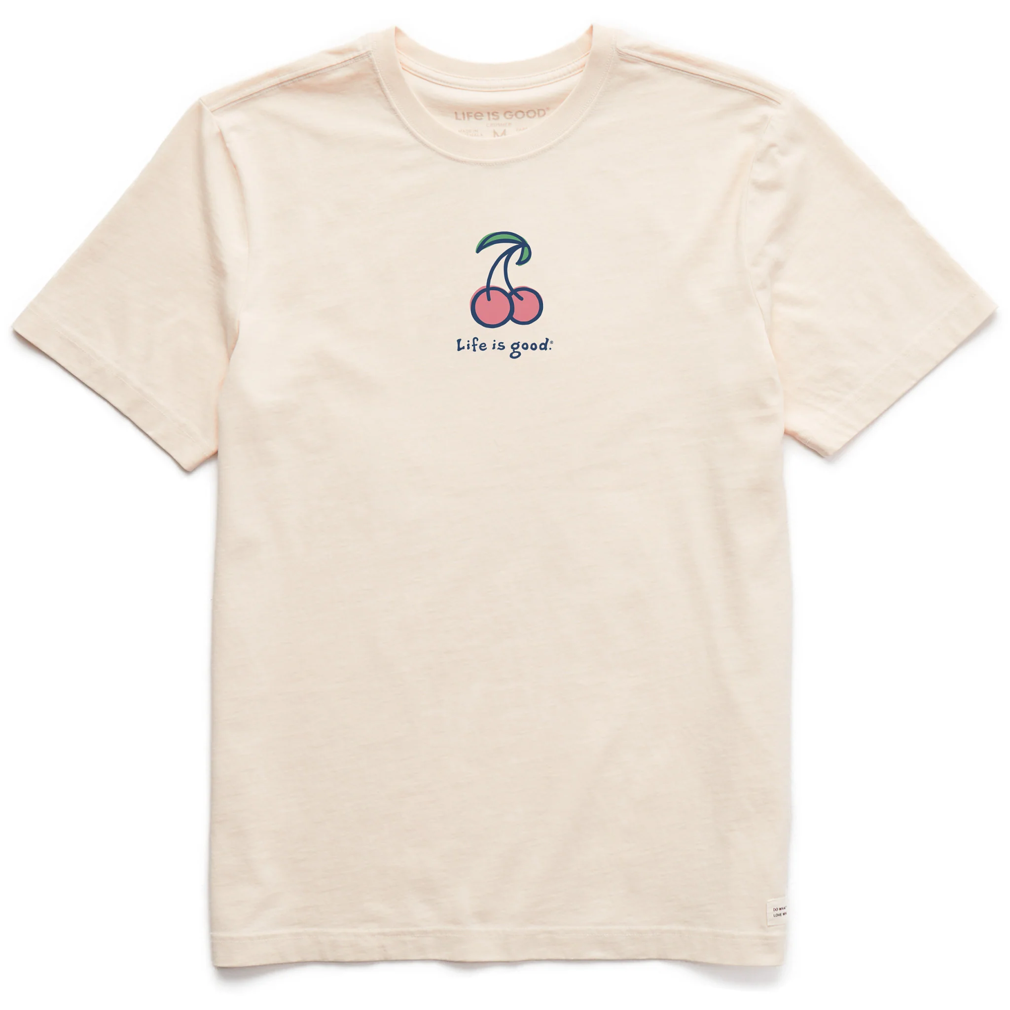 Men's Cherries Vintage Short Sleeve Crusher Tee