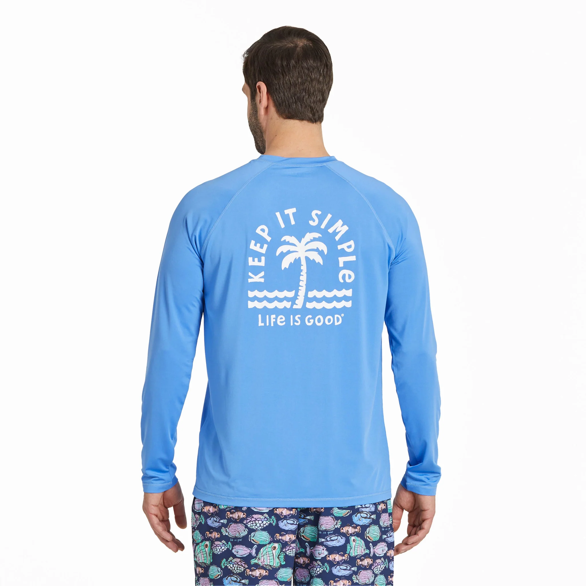 Men's Keep it Simple Long Sleeve Rashguard