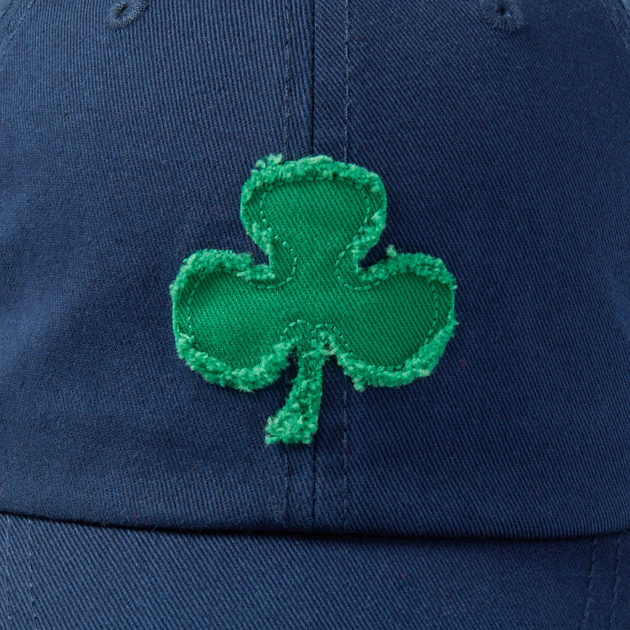 Adult Unisex Applique Shamrock Tattered Chill Cap