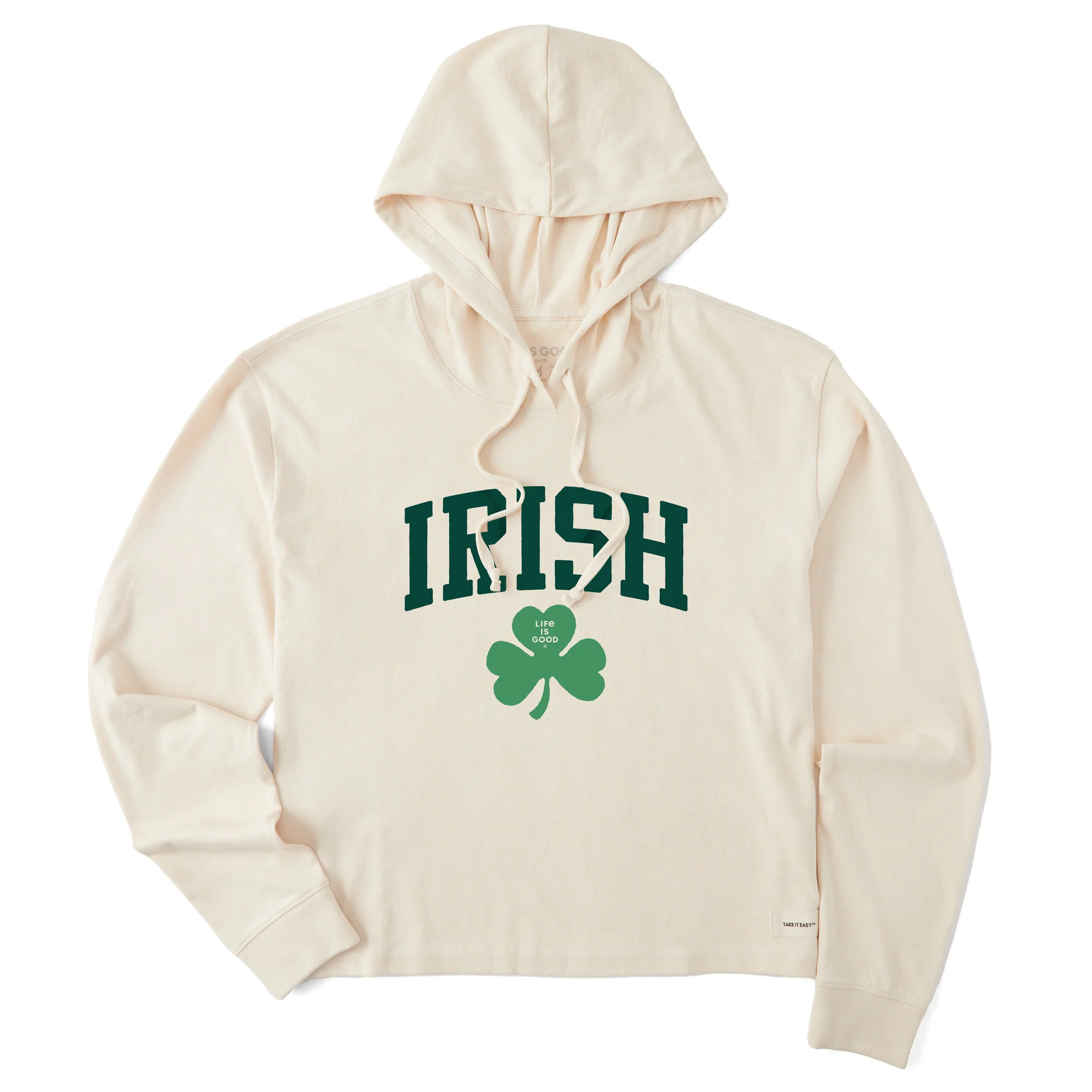 Women's Irish Clover Crusher Boxy Hoodie
