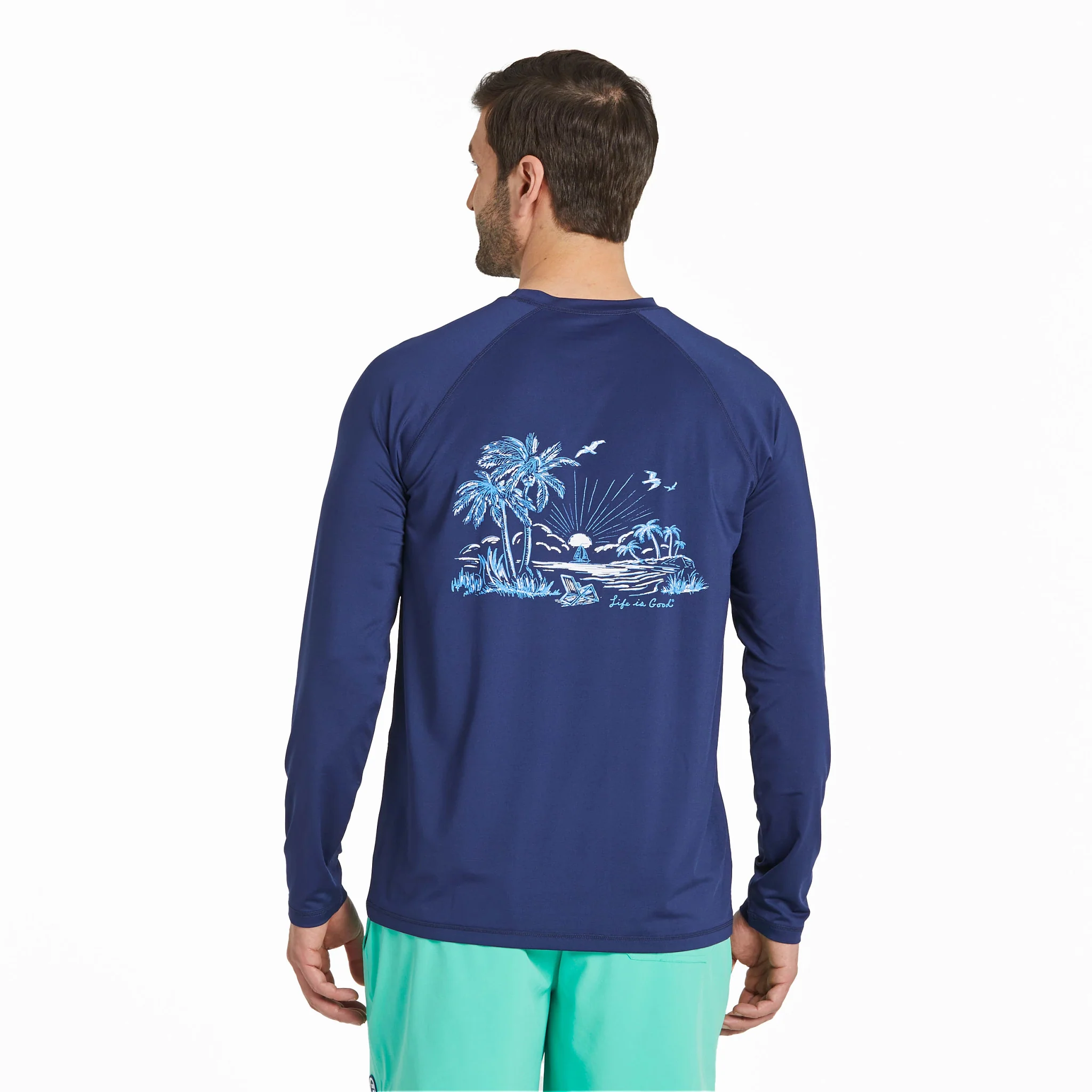 Men's Sunset Long Sleeve Rashguard
