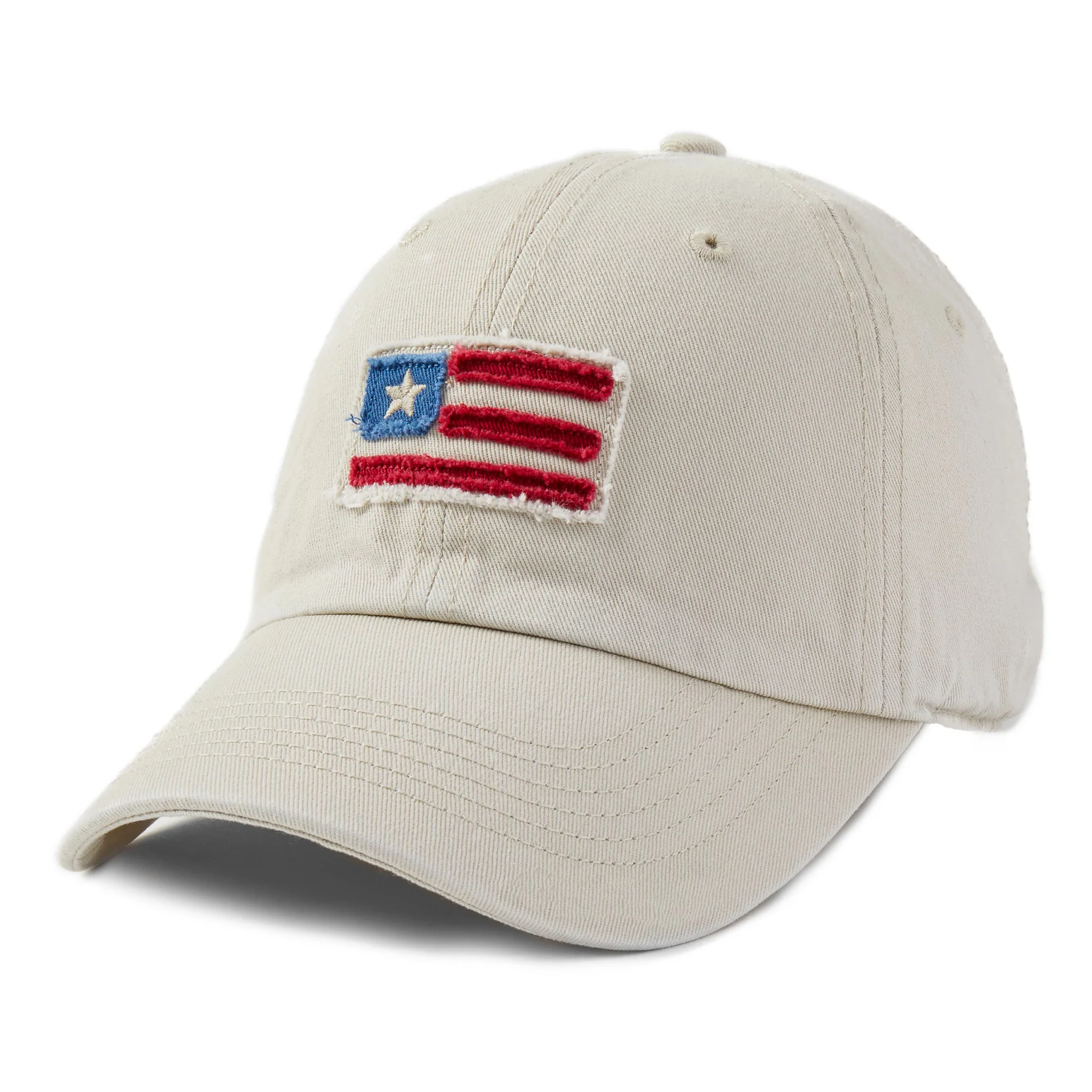 Adult Unisex American Flag Tattered Chill Cap
