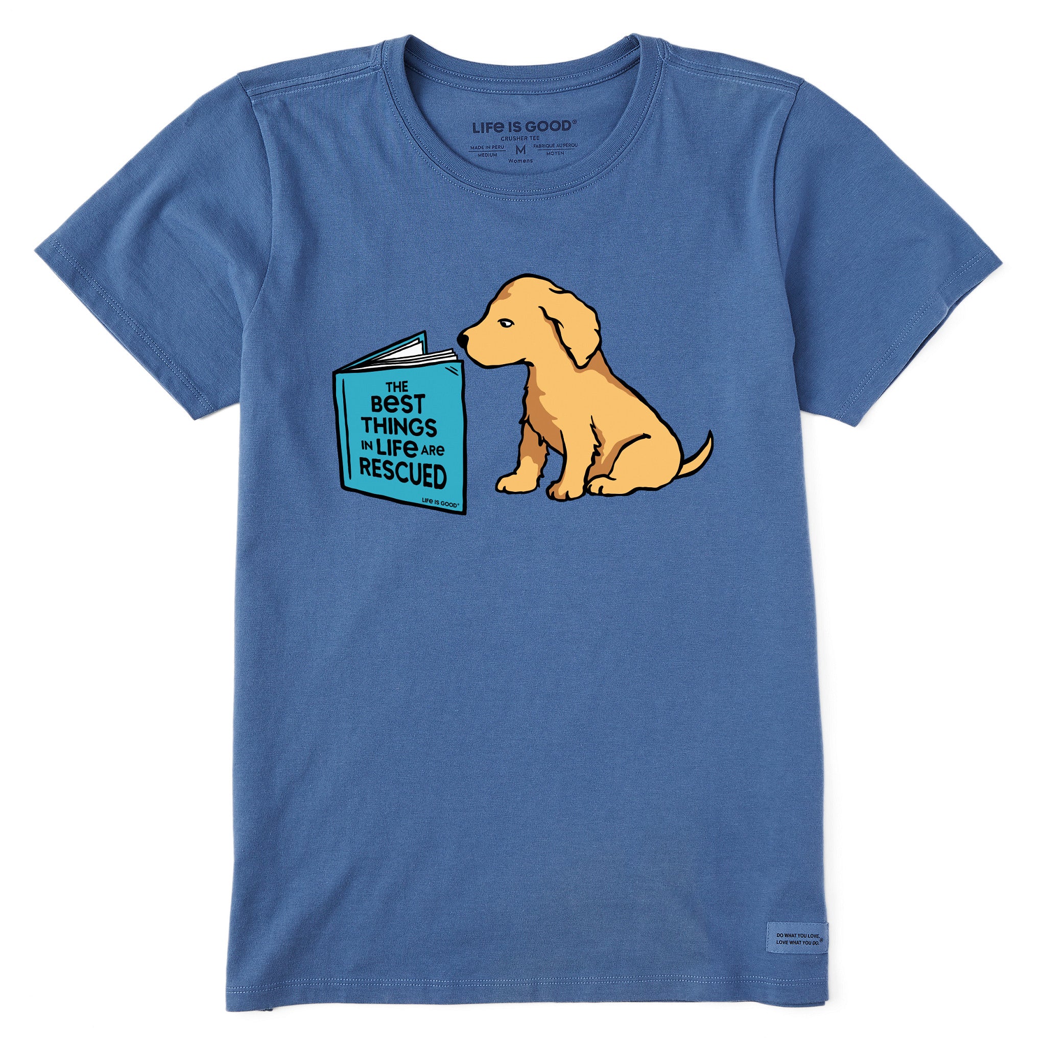 Women's The Best Things are Rescued Short Sleeve Tee